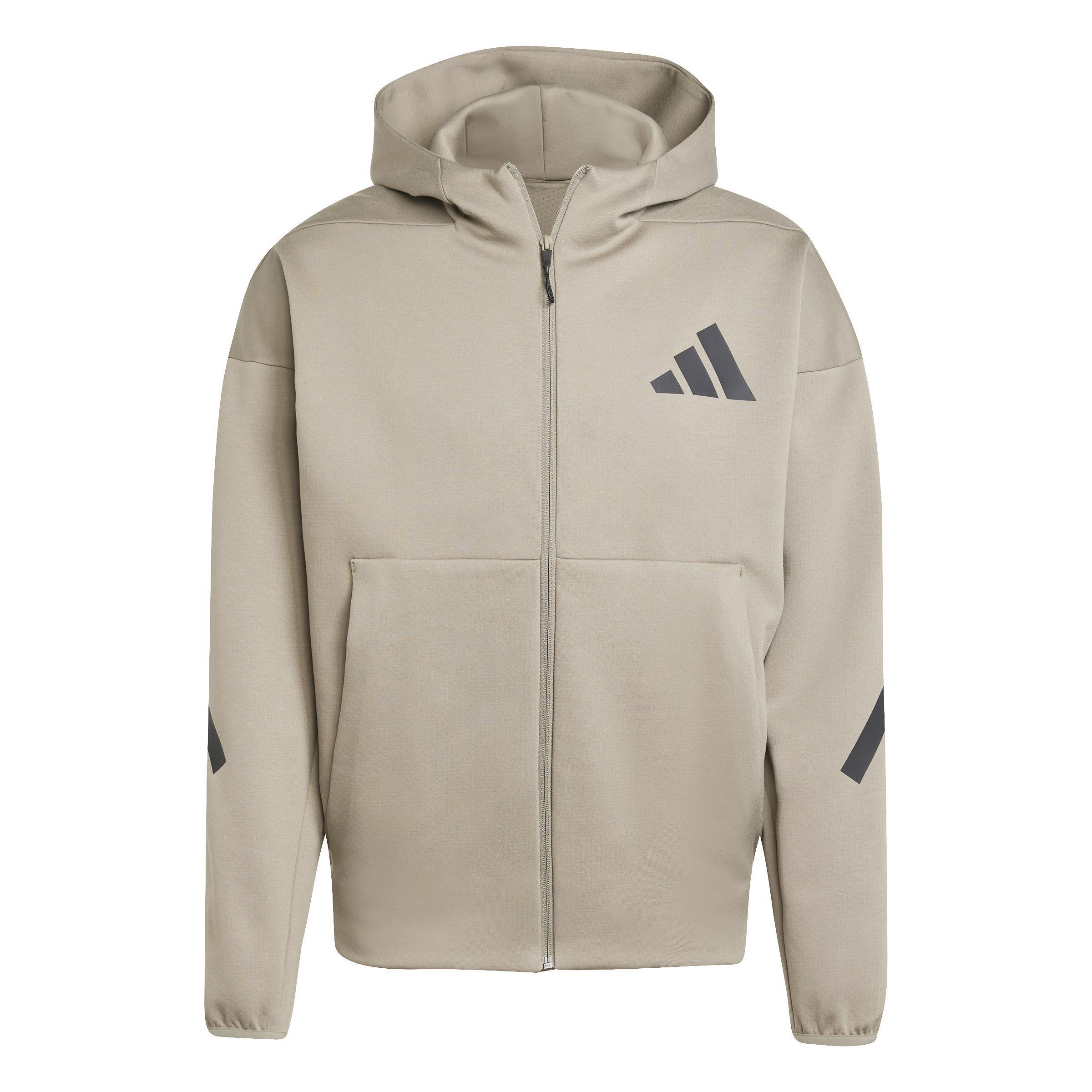 Z.N.E. Full-Zip Hooded Track Jacket, Grey, , large image number 1