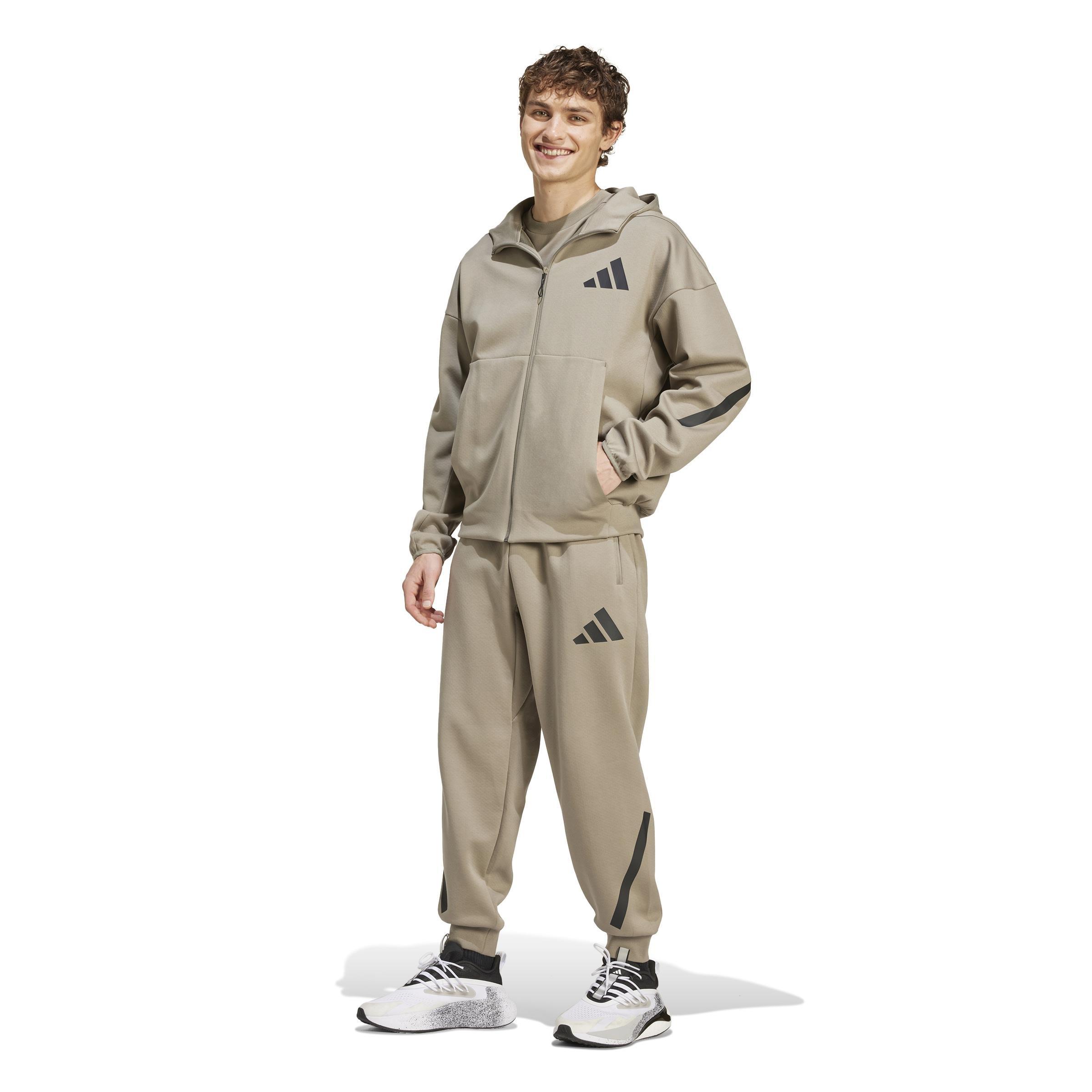 Z.N.E. Full-Zip Hooded Track Jacket, Grey, , large image number 6