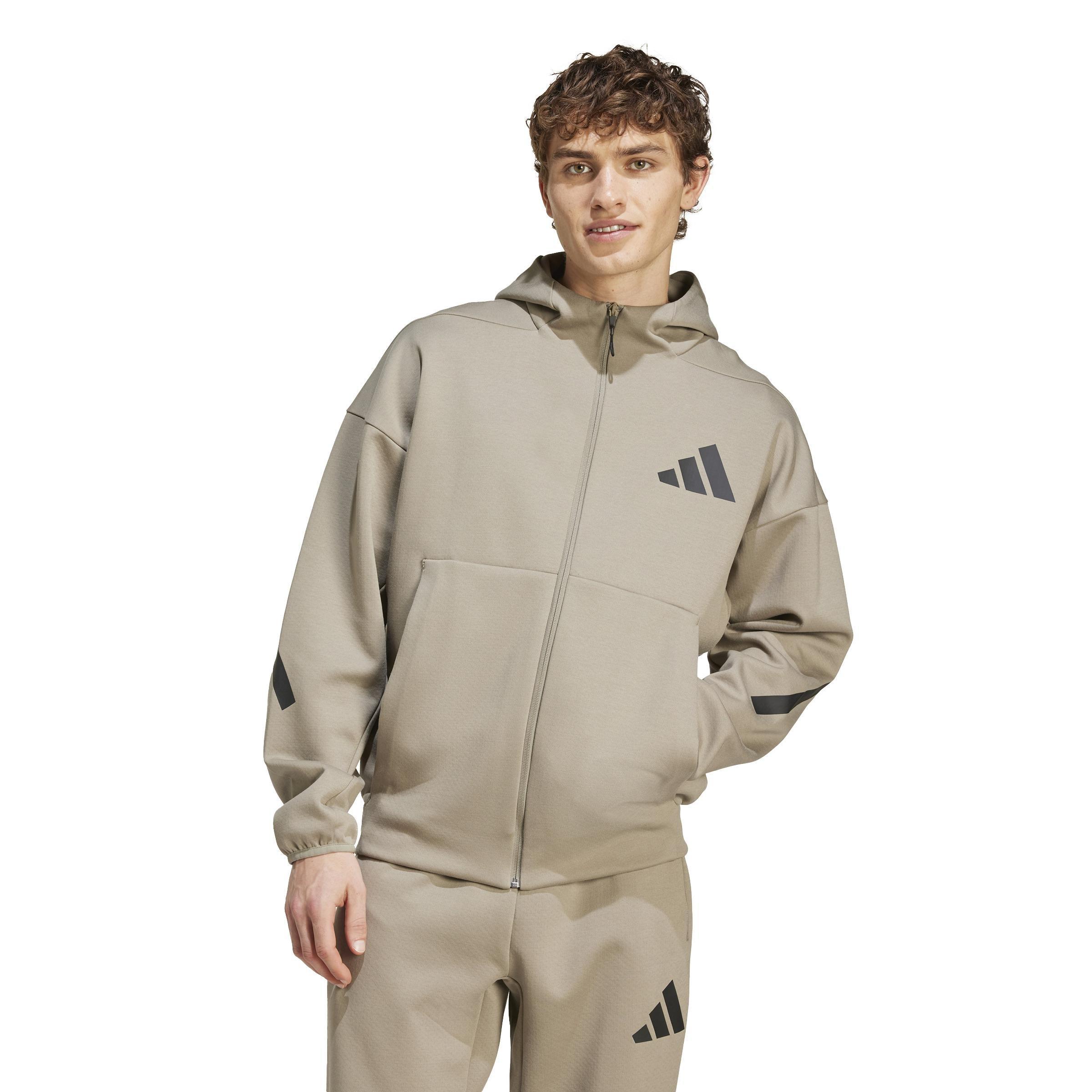 Z.N.E. Full-Zip Hooded Track Jacket, Grey, , large image number 9