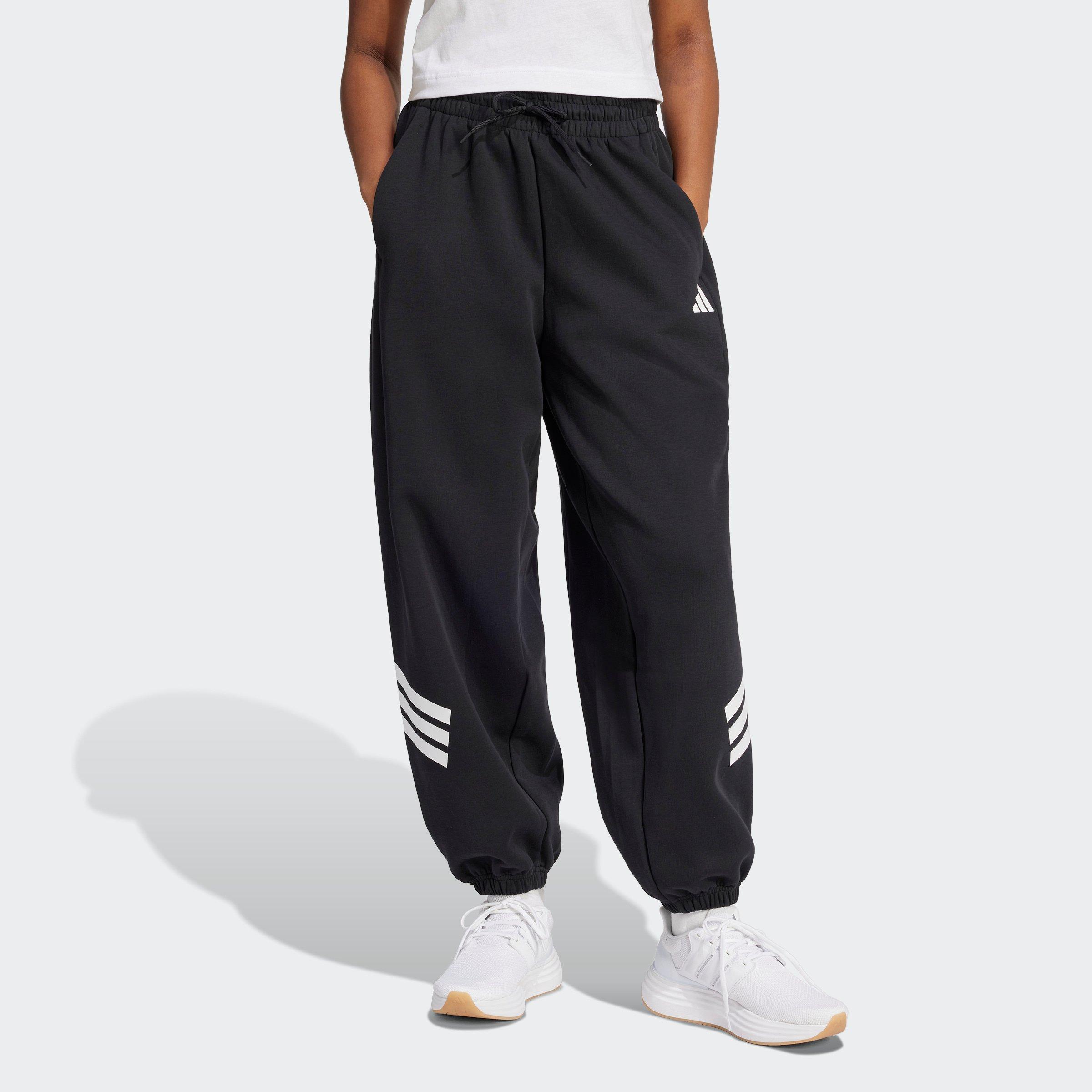 Future Icons 3-Stripes Parachute Pants, Black, A901_ONE, large image number 1