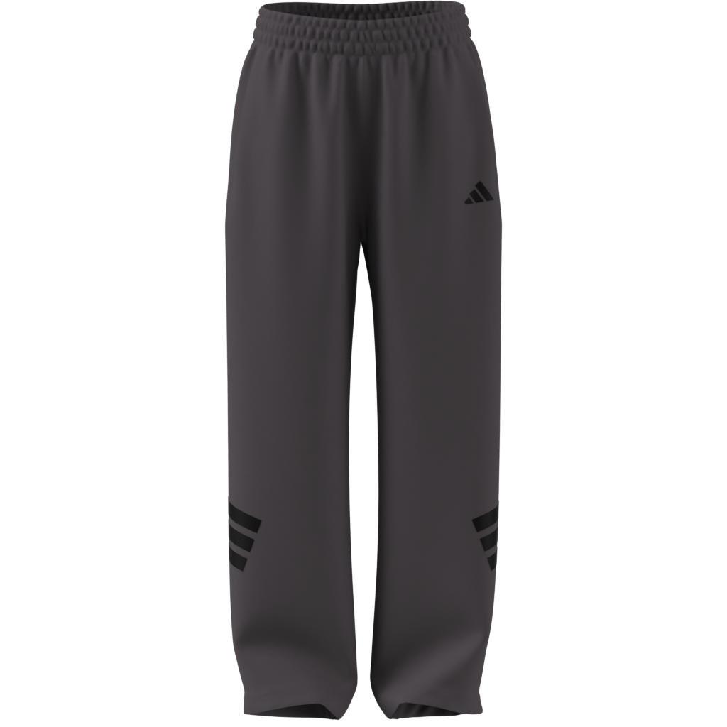 Future Icons 3-Stripes Open-Hem Tracksuit Bottoms, Grey, A901_ONE, large image number 9