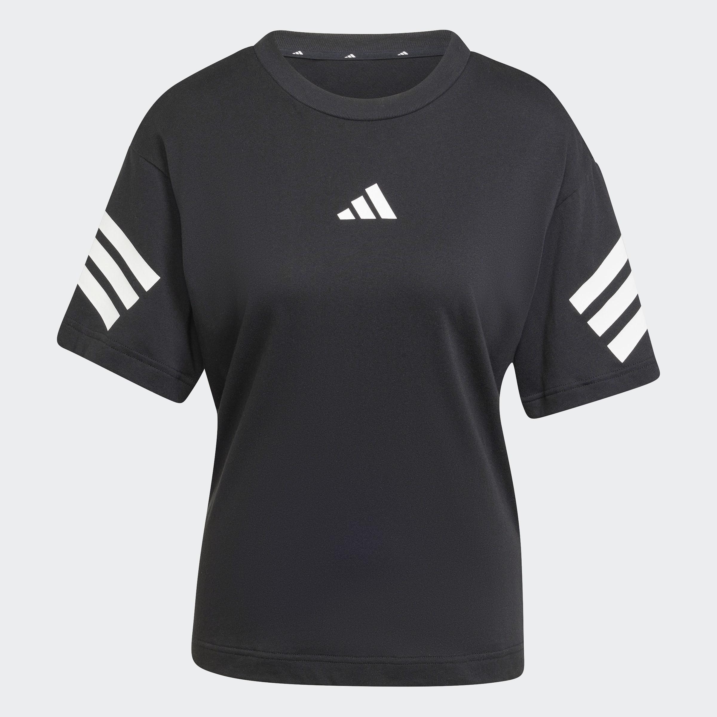 Future Icons 3-Stripes T-Shirt, Black