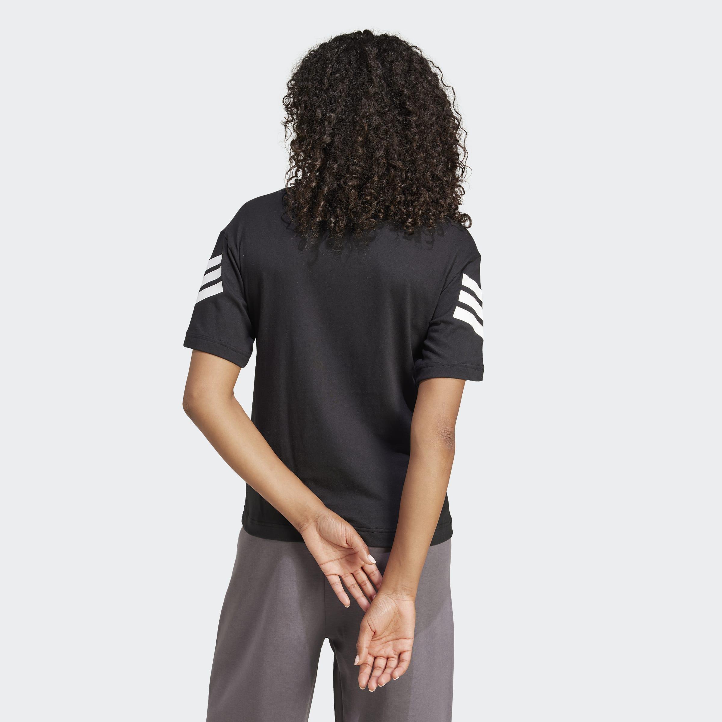 Future Icons 3-Stripes T-Shirt, Black