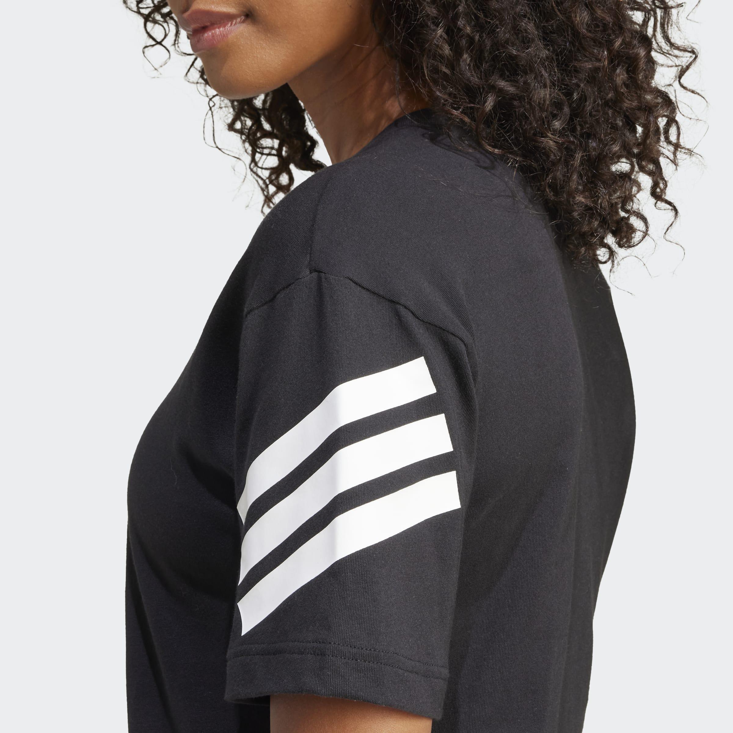 Future Icons 3-Stripes T-Shirt, Black, A901_ONE, large image number 2