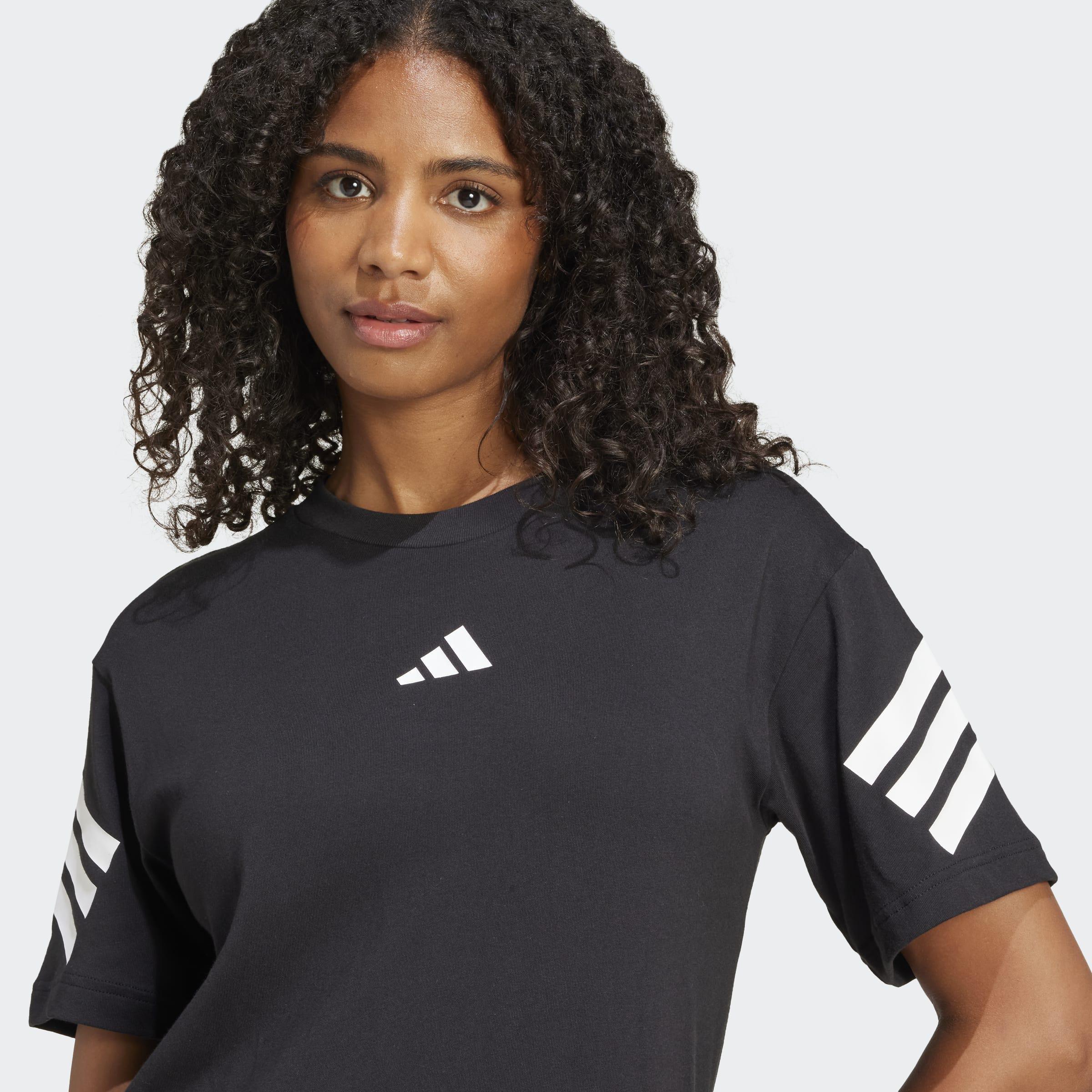 Future Icons 3-Stripes T-Shirt, Black, A901_ONE, large image number 3