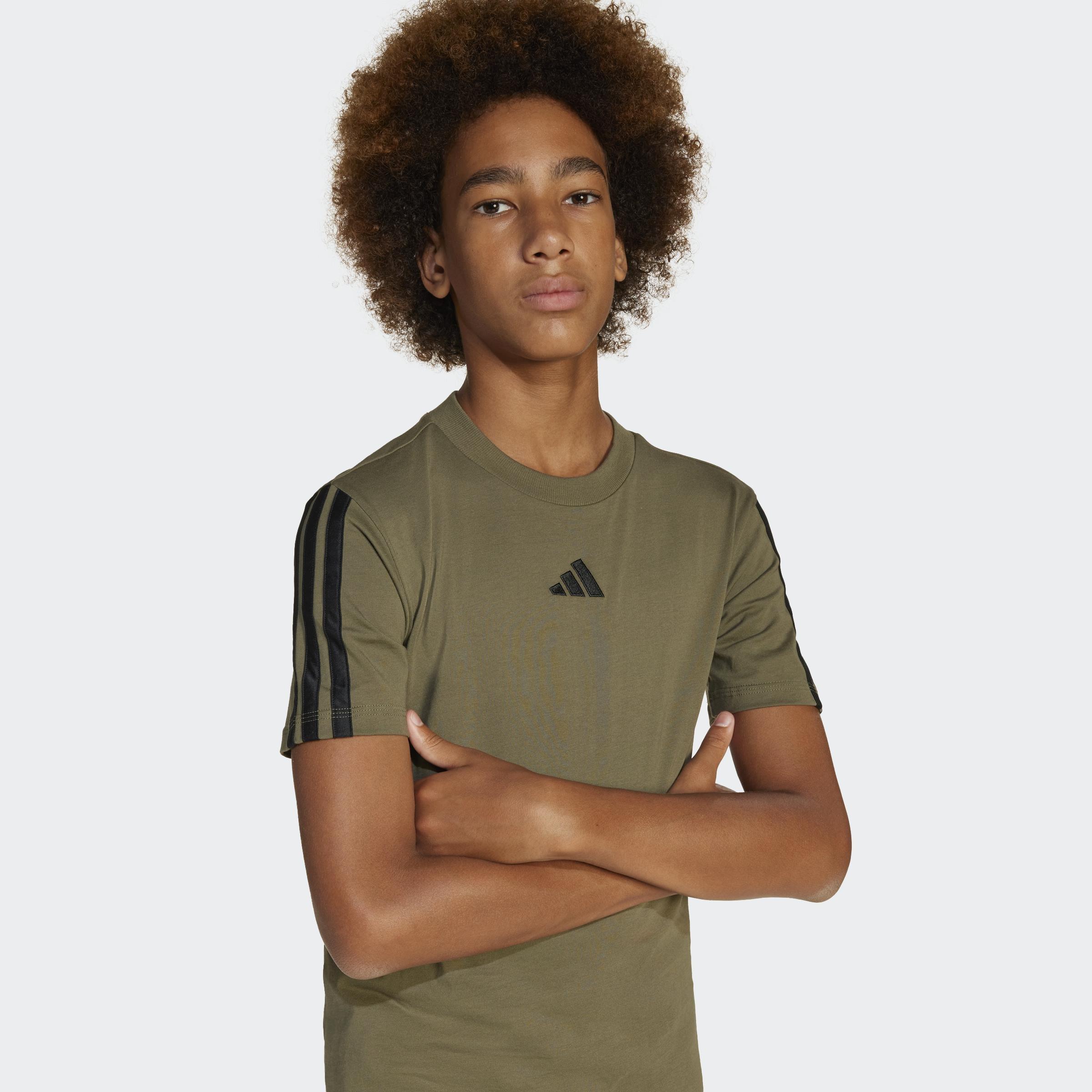 Kids Unisex Essentials Tee, Green, A901_ONE, large image number 10