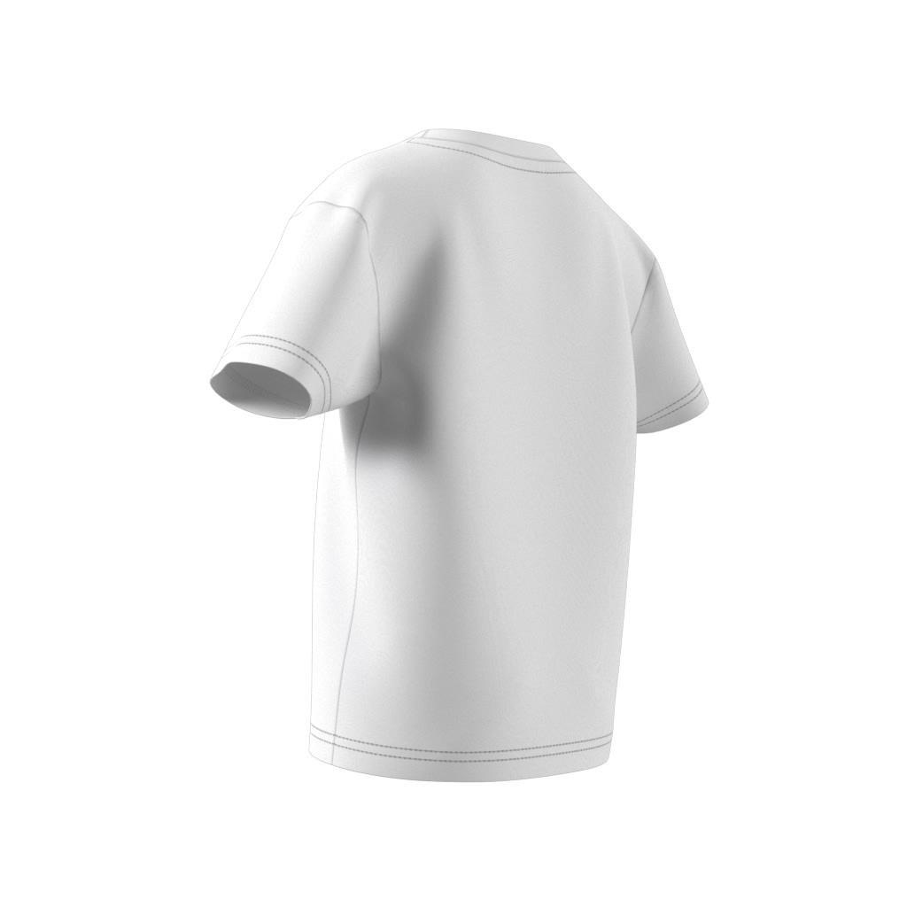 Unisex Kids Adicolor Trefoil T-Shirt, White, , large image number 12