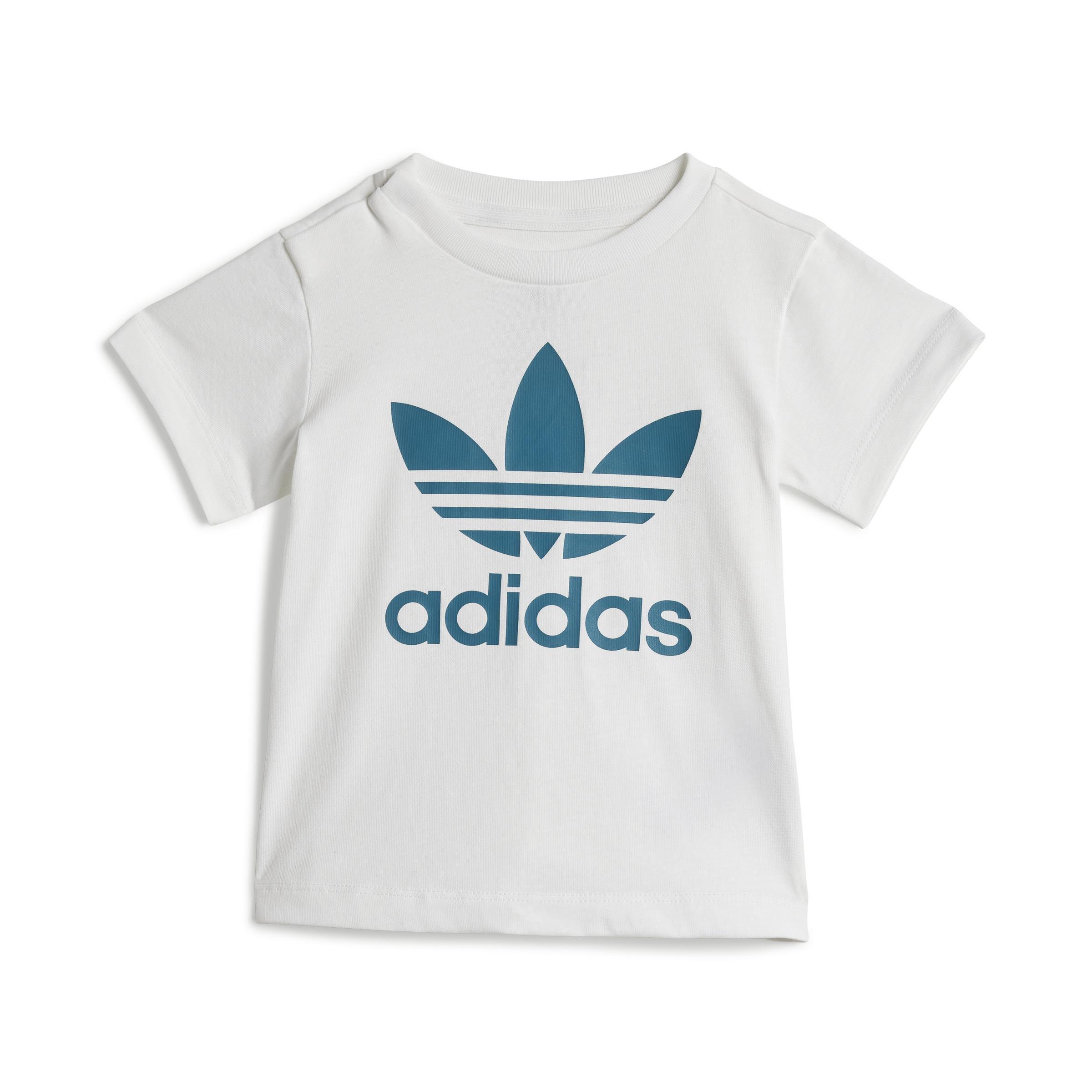Unisex Kids Shorts Tee Set, Turquoise, , large image number 7