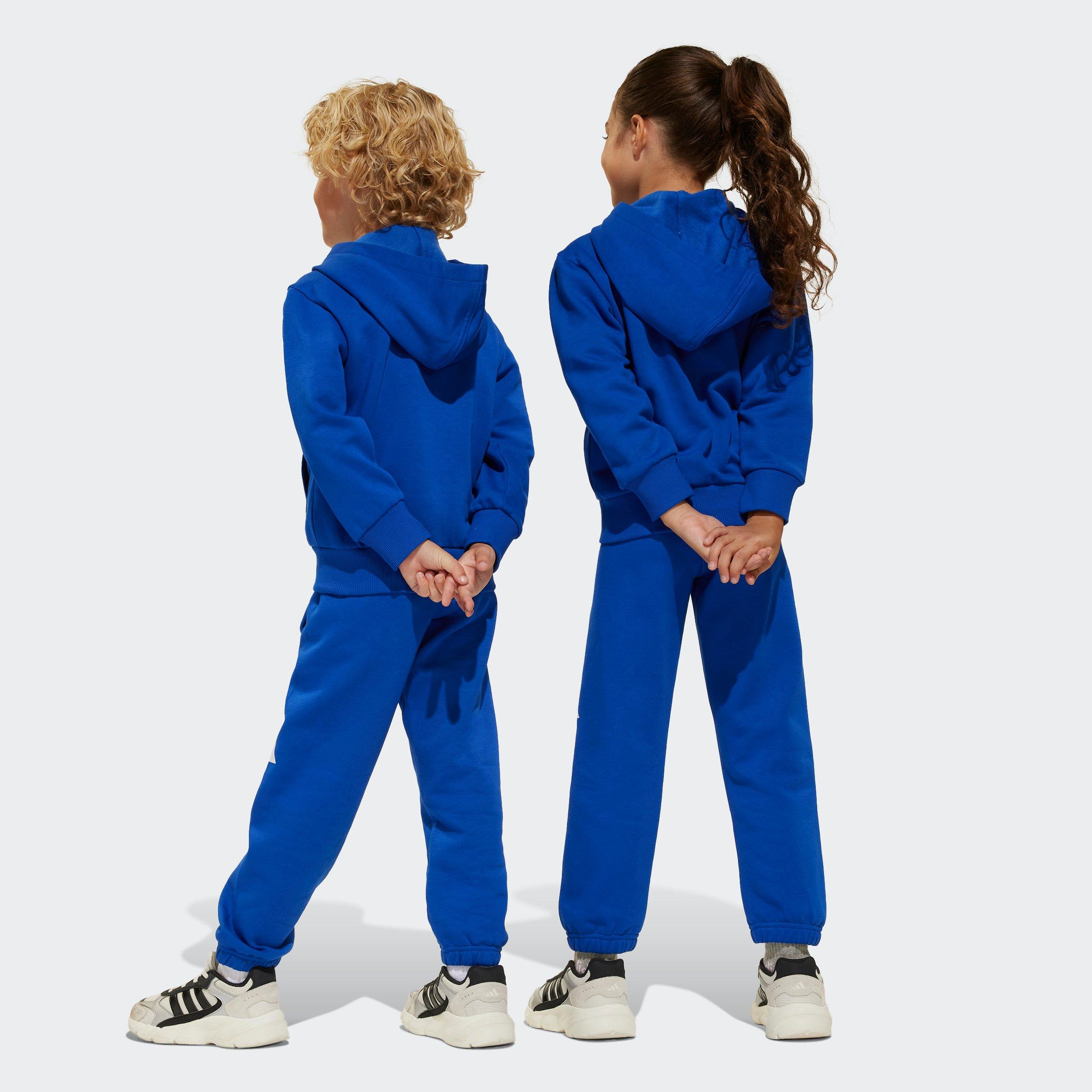 Kids Unisex Essentials Track Suit, Blue, A901_ONE, large image number 2