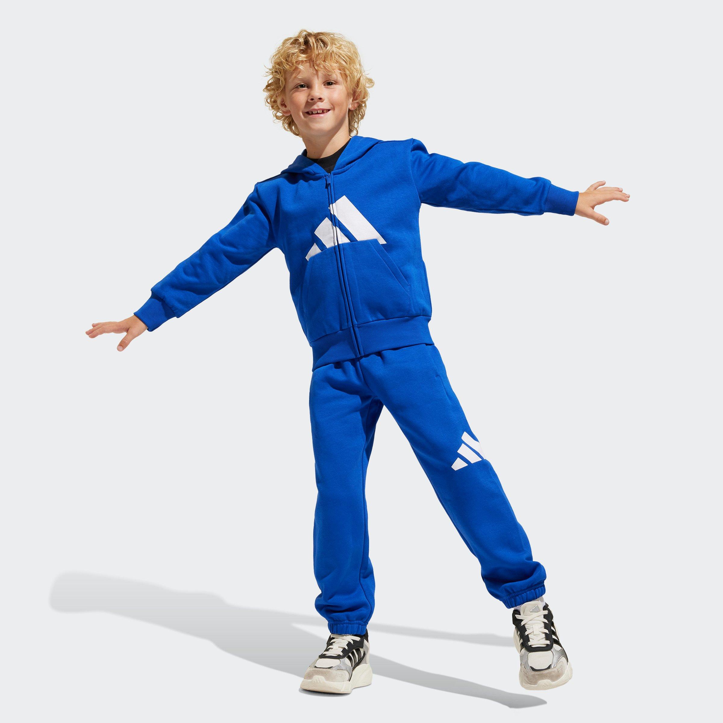 Kids Unisex Essentials Track Suit, Blue, A901_ONE, large image number 3