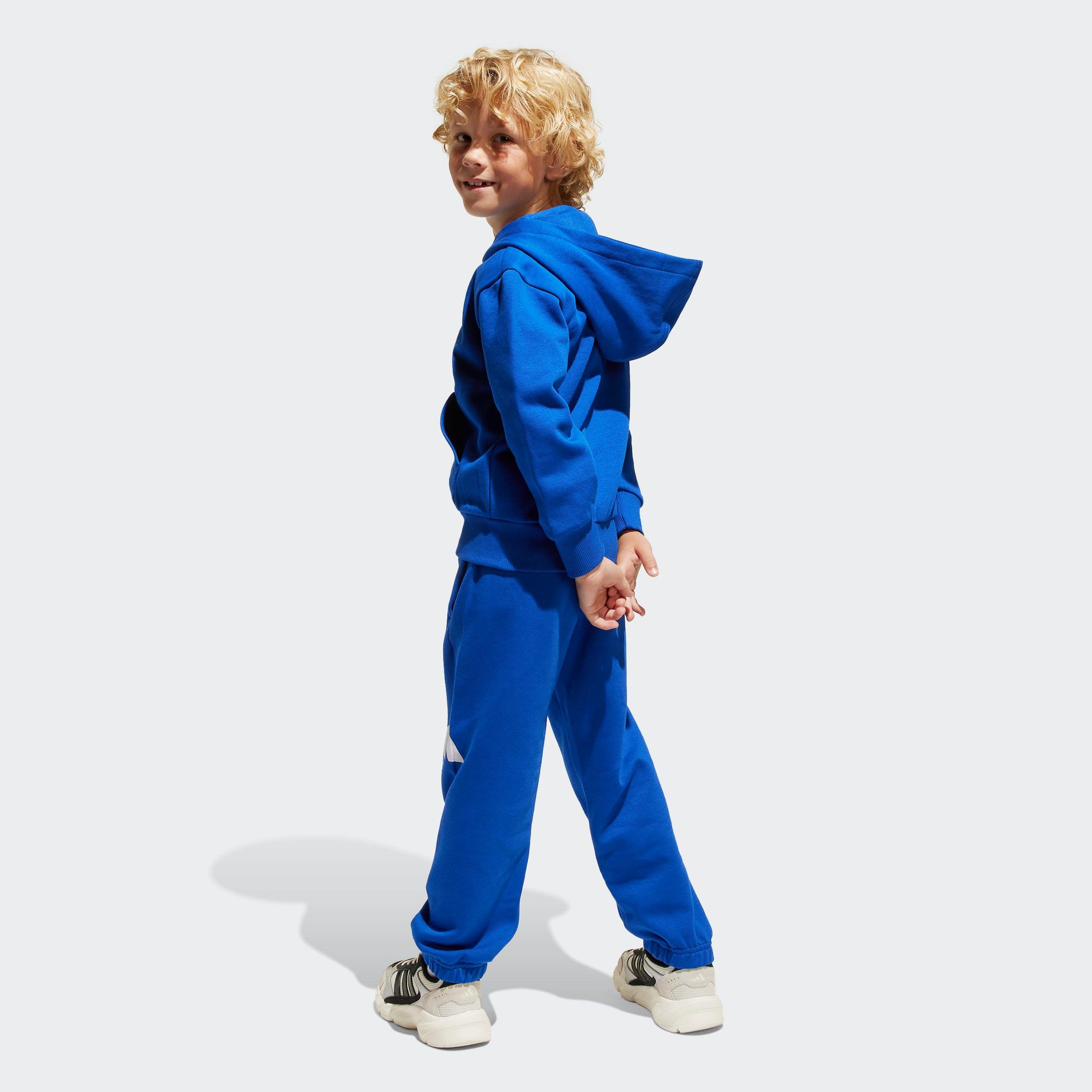 Kids Unisex Essentials Track Suit, Blue, A901_ONE, large image number 4