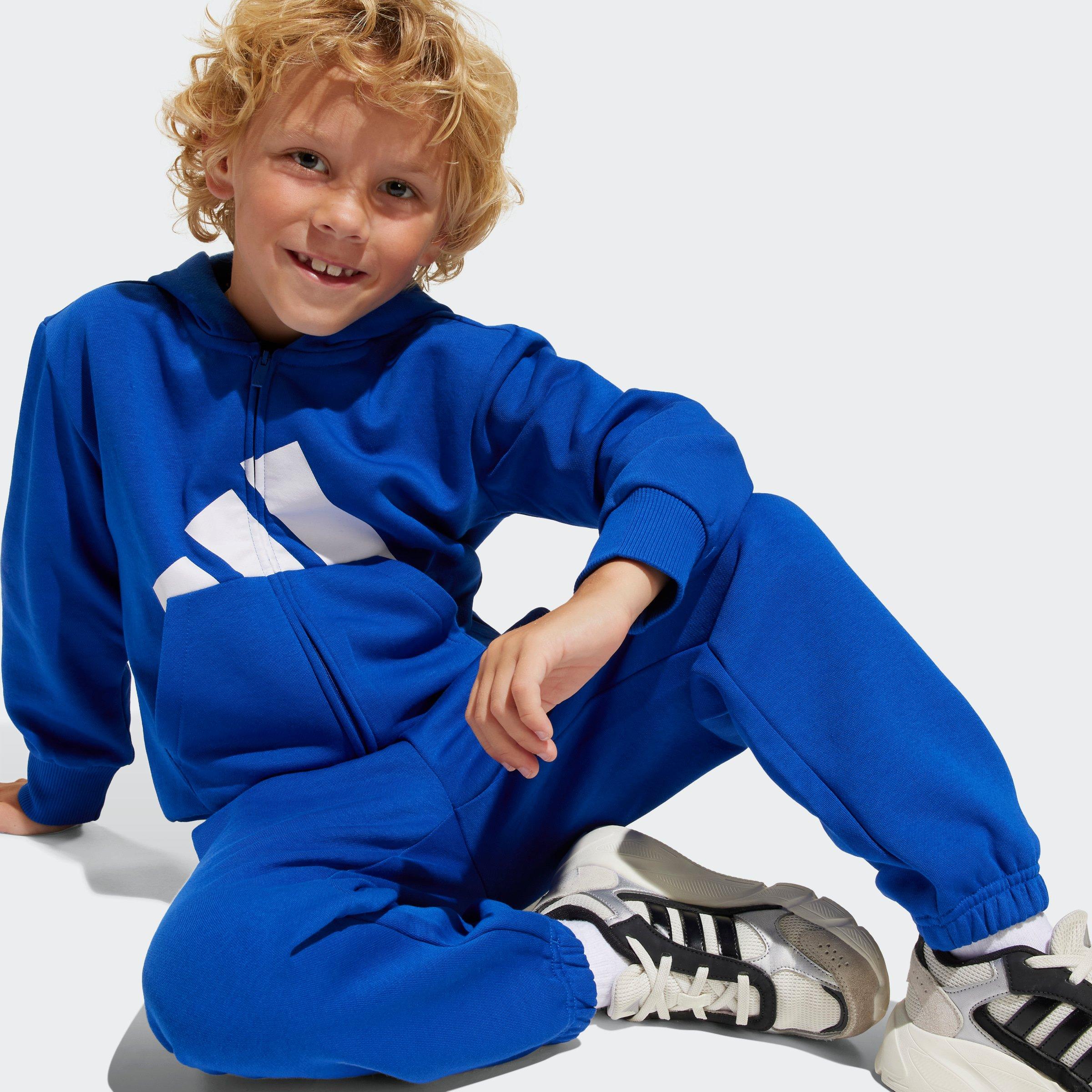 Kids Unisex Essentials Track Suit, Blue, A901_ONE, large image number 7