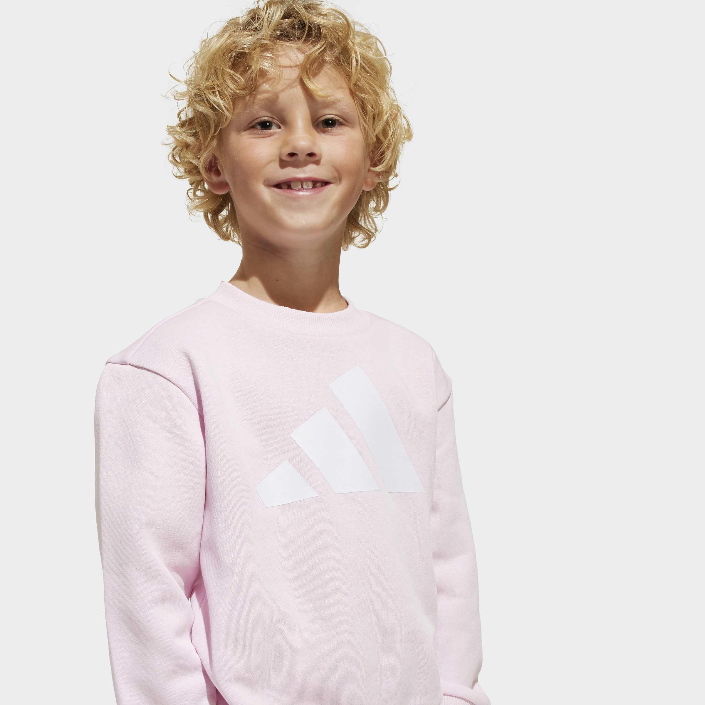 Kids Unisex Essentials Joggers Set, Pink, A901_ONE, large image number 3