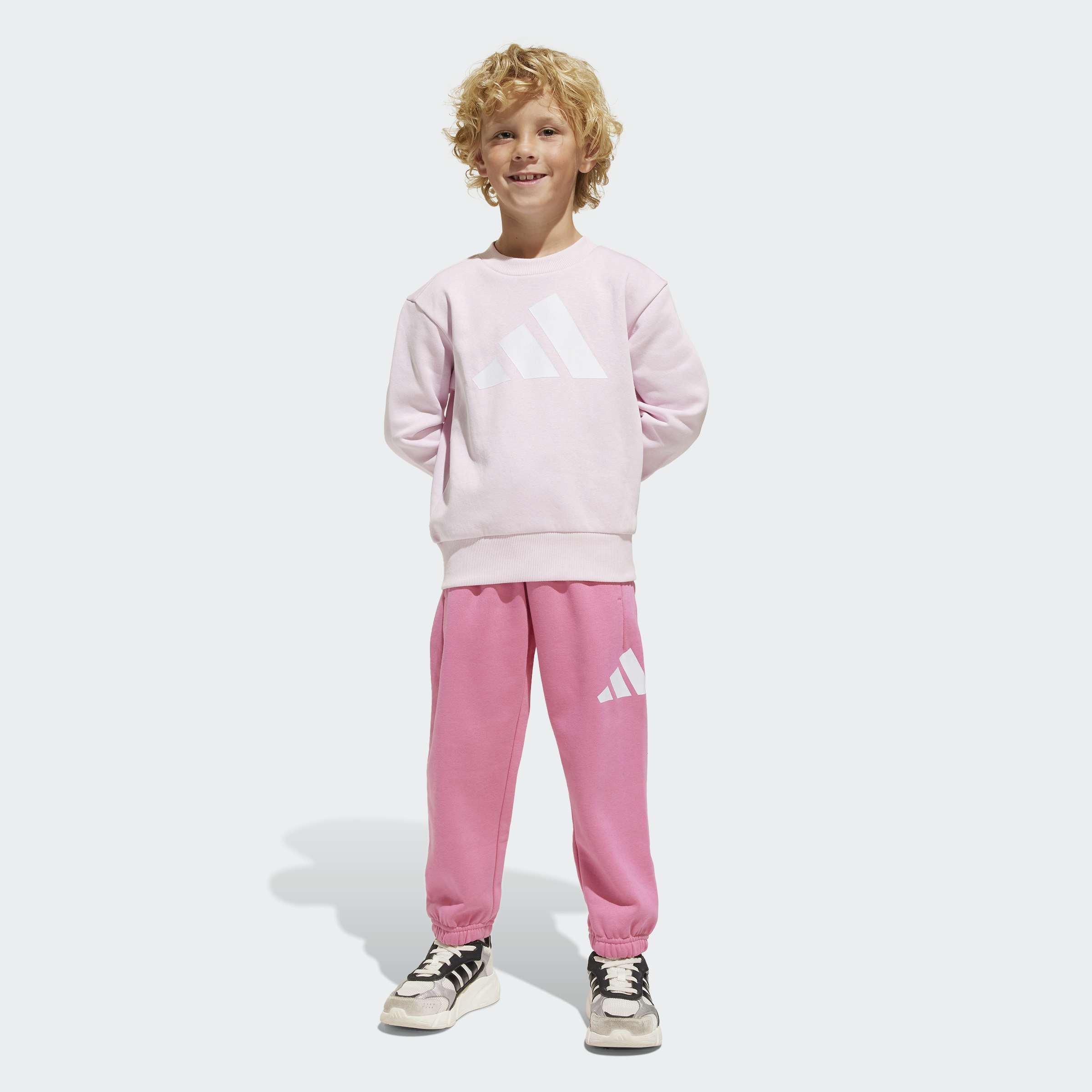 Kids Unisex Essentials Joggers Set, Pink, A901_ONE, large image number 6