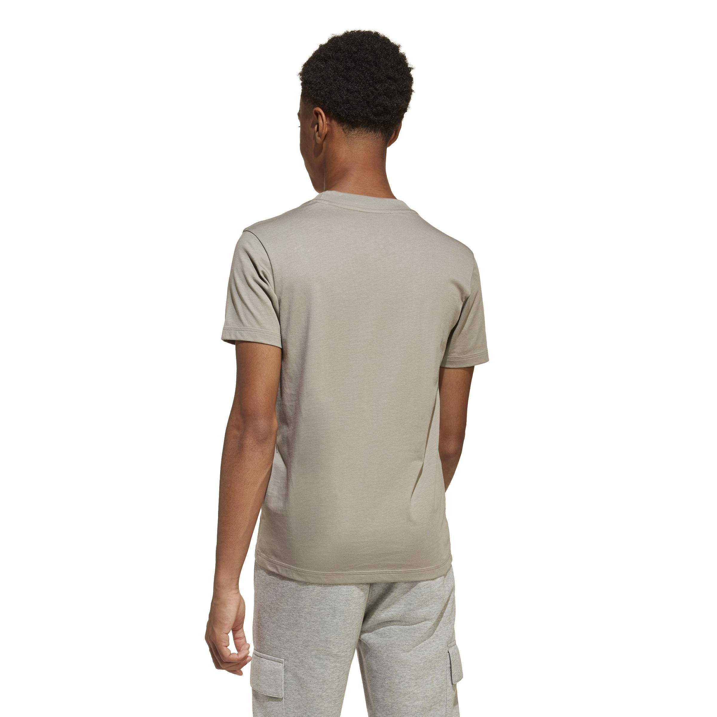 Kids Unisex Essentials T-Shirt, Beige, A901_ONE, large image number 4