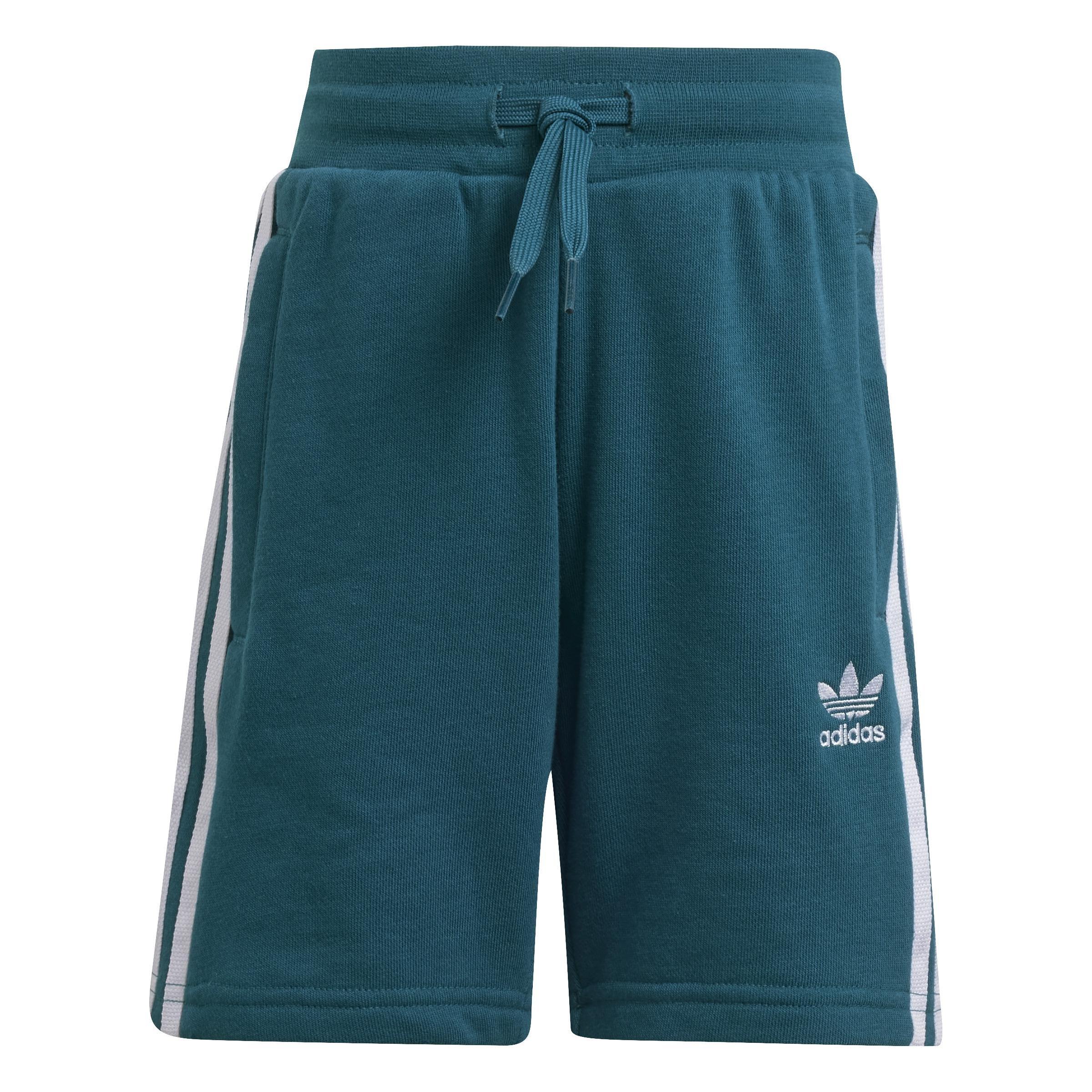 Unisex Kids Adicolor Shorts Tee Set, Turquoise, , large image number 5