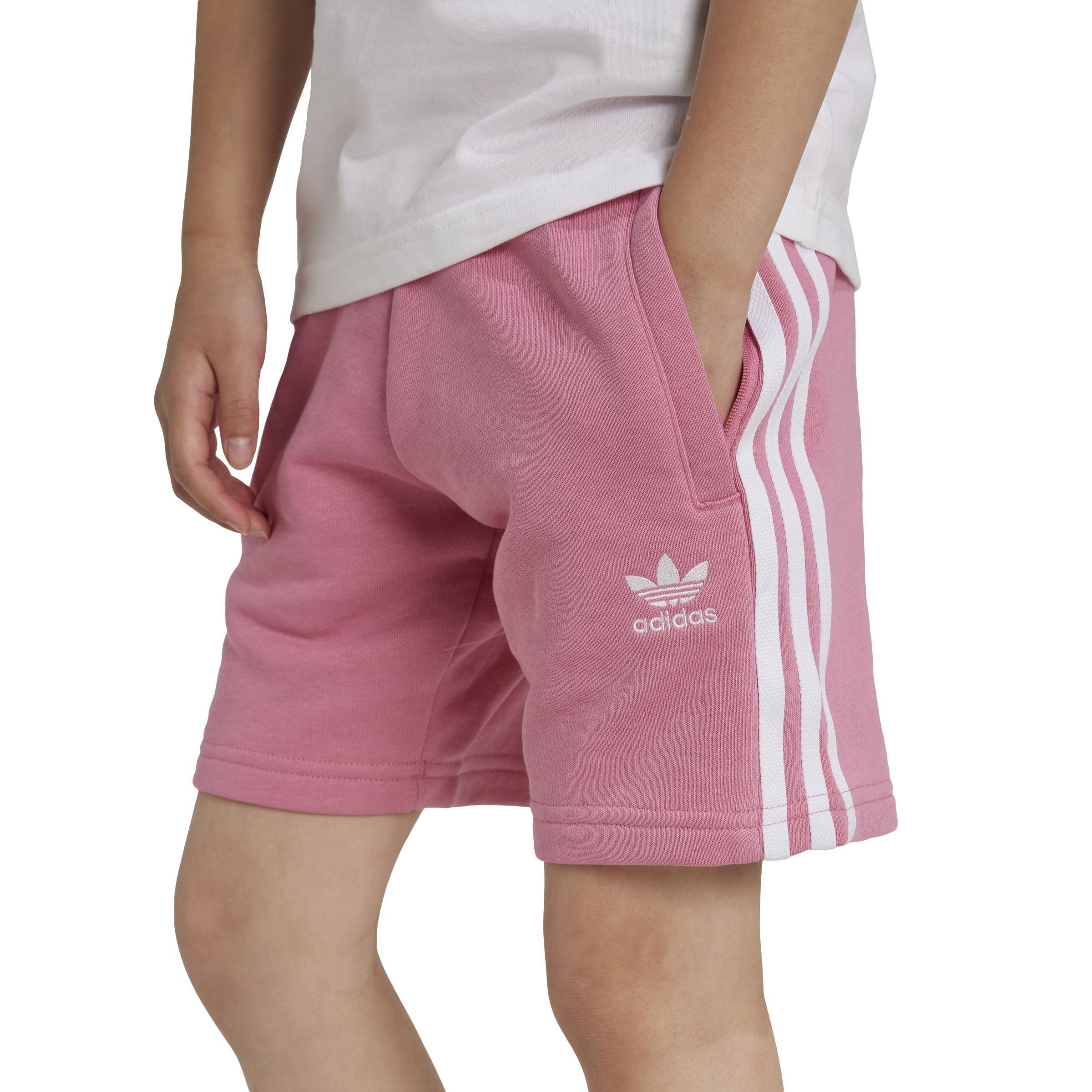 Unisex Kids Adicolor Shorts Tee Set, Pink, , large image number 5