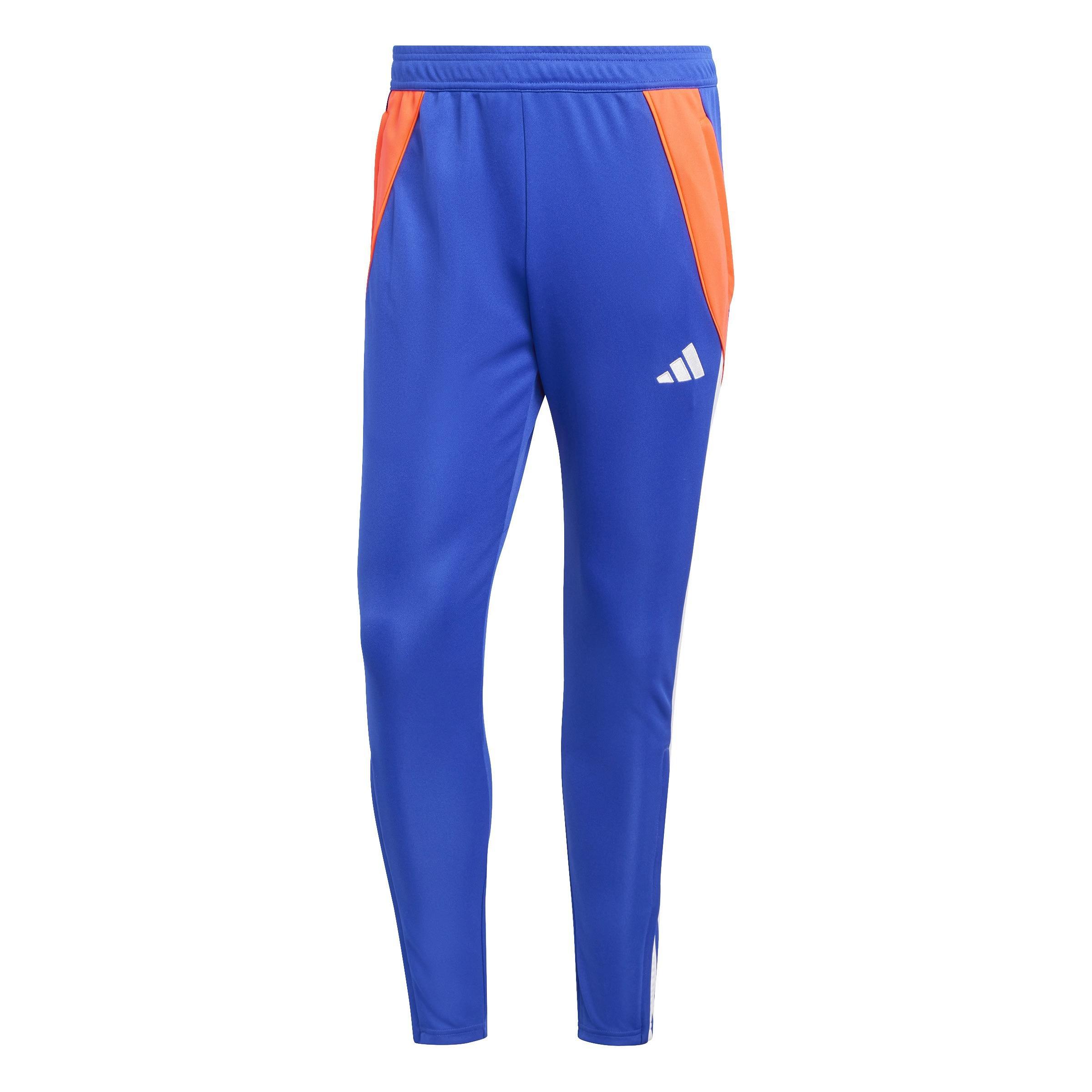 Tiro 24 Slim Training Tracksuit Bottoms, Blue, A901_ONE, large image number 0