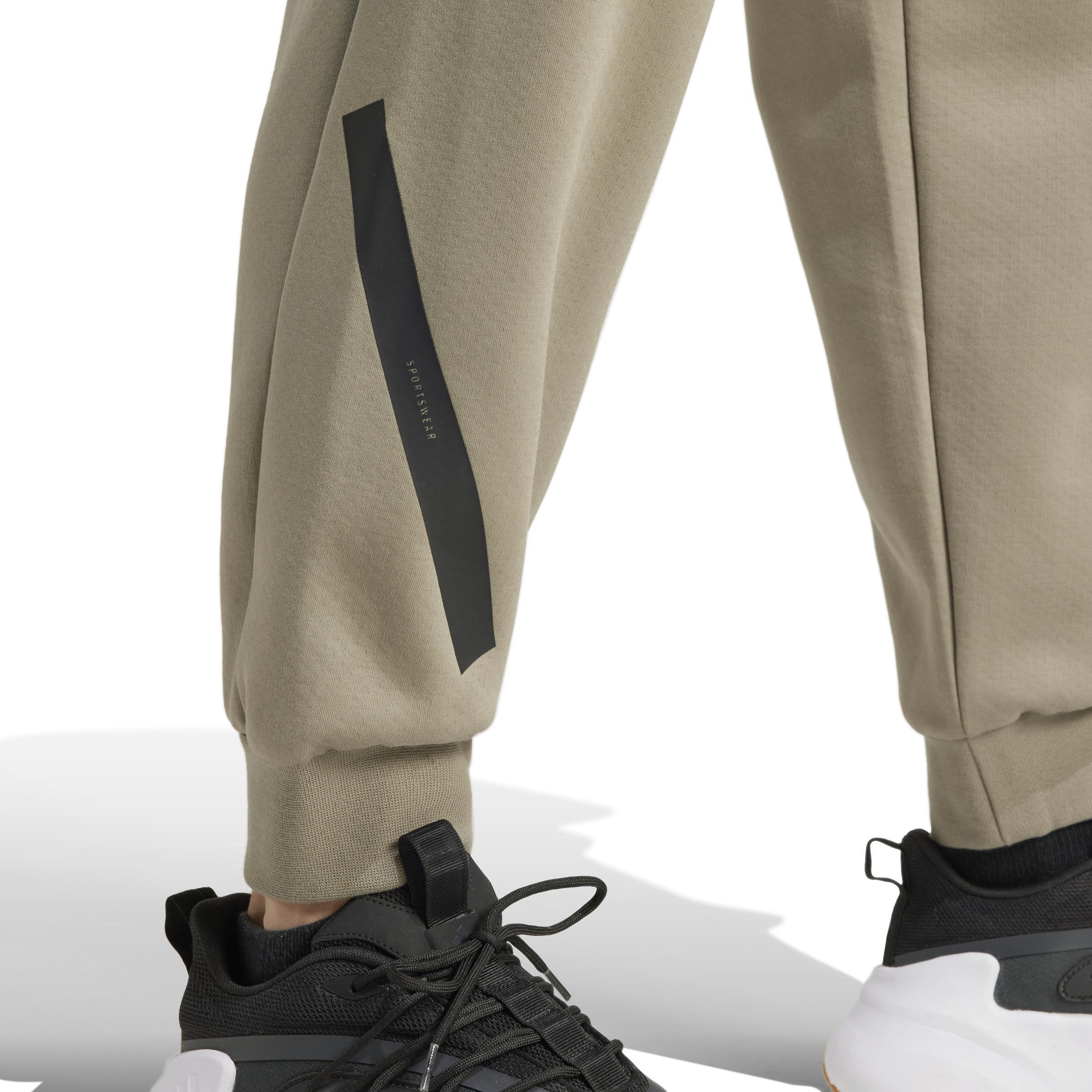 Z.N.E. Tracksuit Bottoms, Grey, A901_ONE, large image number 4