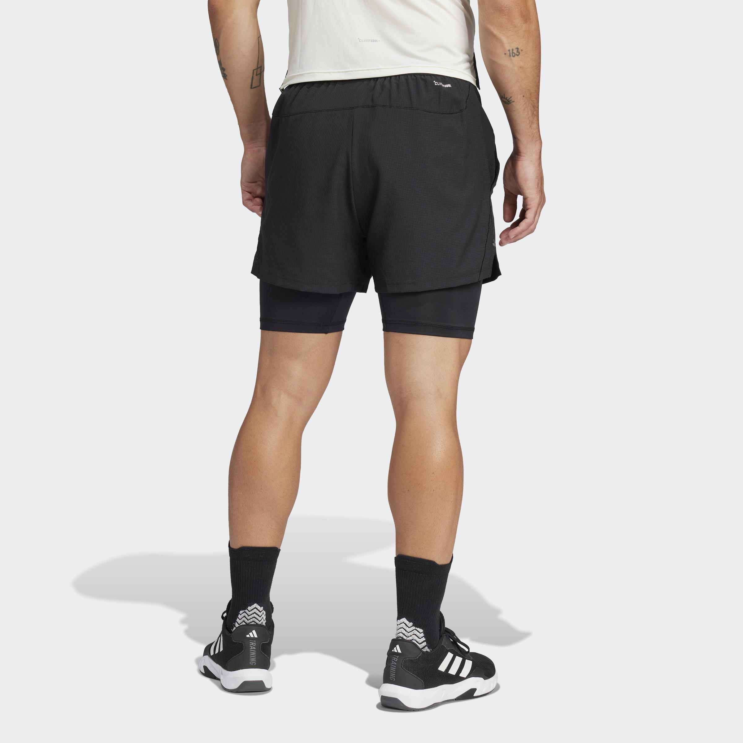 Gym+ 2-In-1 Shorts, Black, A901_ONE, large image number 1