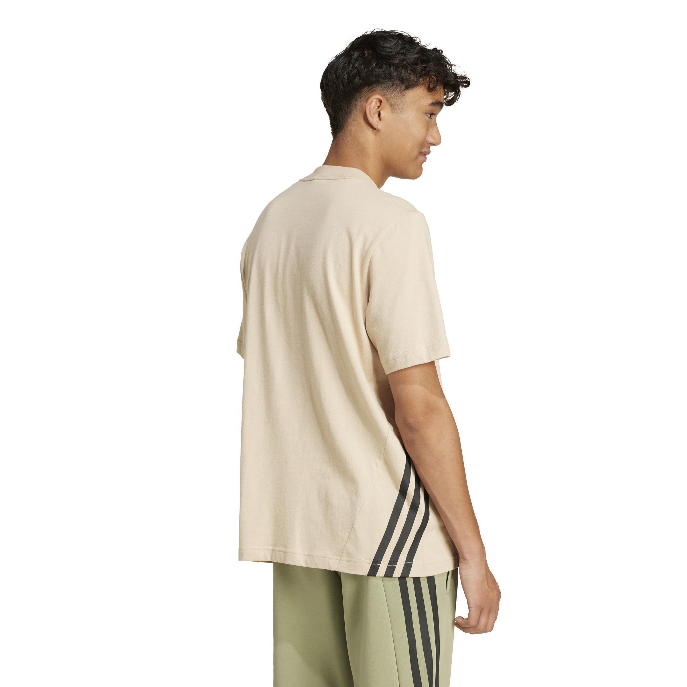 Future Icons 3-Stripes T-Shirt, Beige, A901_ONE, large image number 3