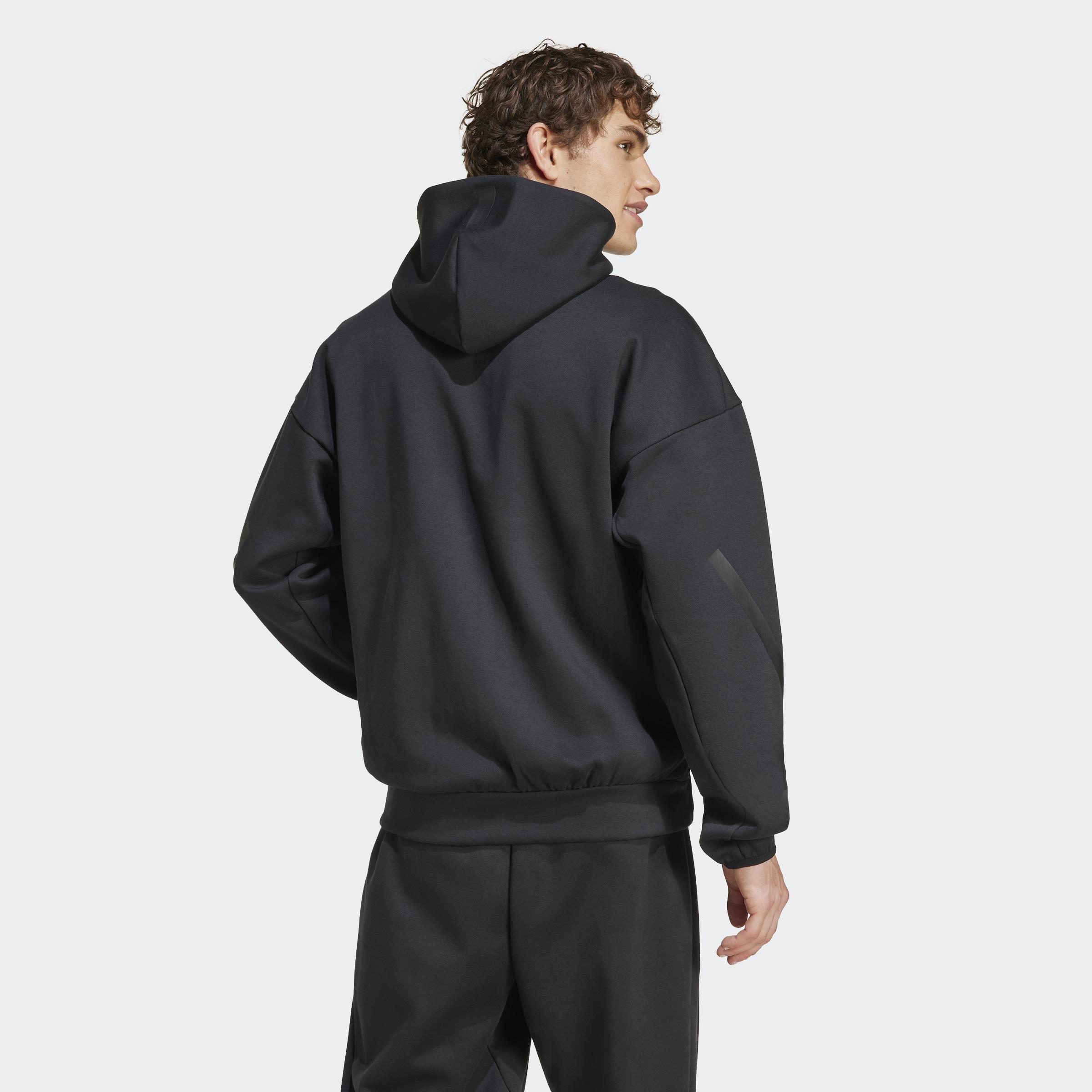 Adidas Z.N.E. Full Zip, Black, A901_ONE, large image number 2