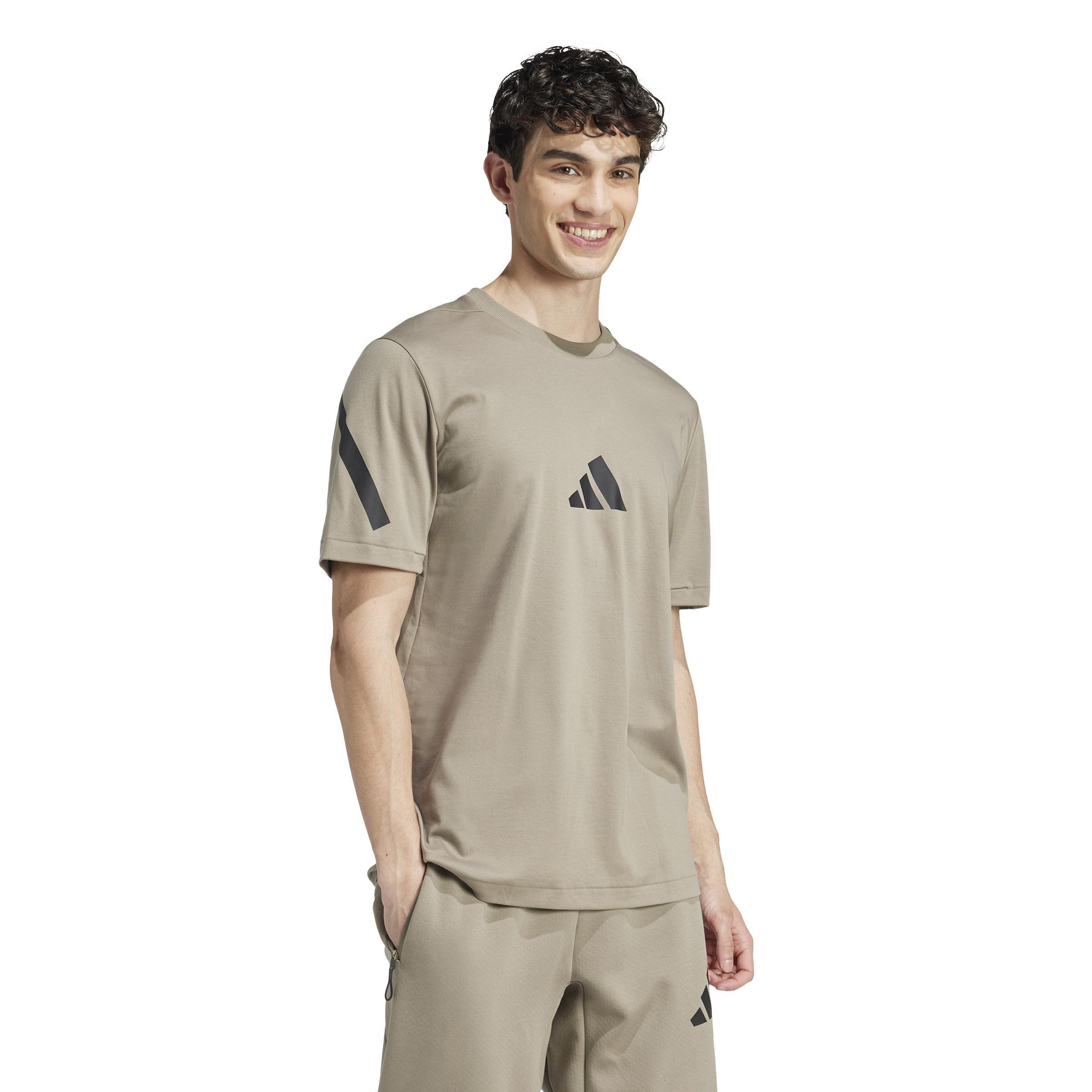 adidas Z.N.E. T-Shirt, Grey, A901_ONE, large image number 12