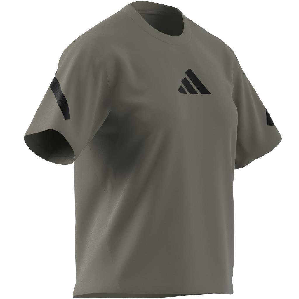 adidas Z.N.E. T-Shirt, Brown, A901_ONE, large image number 8