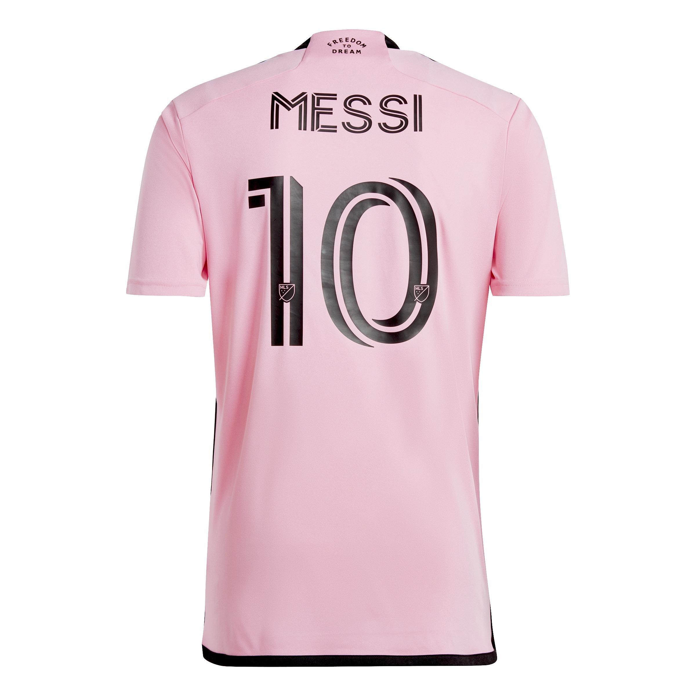 Inter Miami Cf 24/25 Messi Home Jersey, Pink, A901_ONE, large image number 3