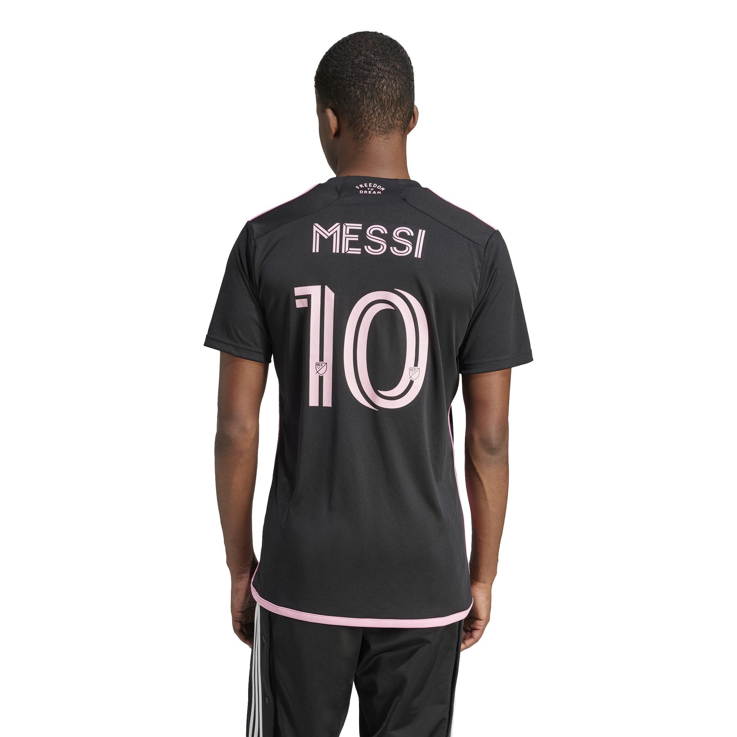 Inter Miami Cf 23/24 Messi Away Jersey, Black, A901_ONE, large image number 3