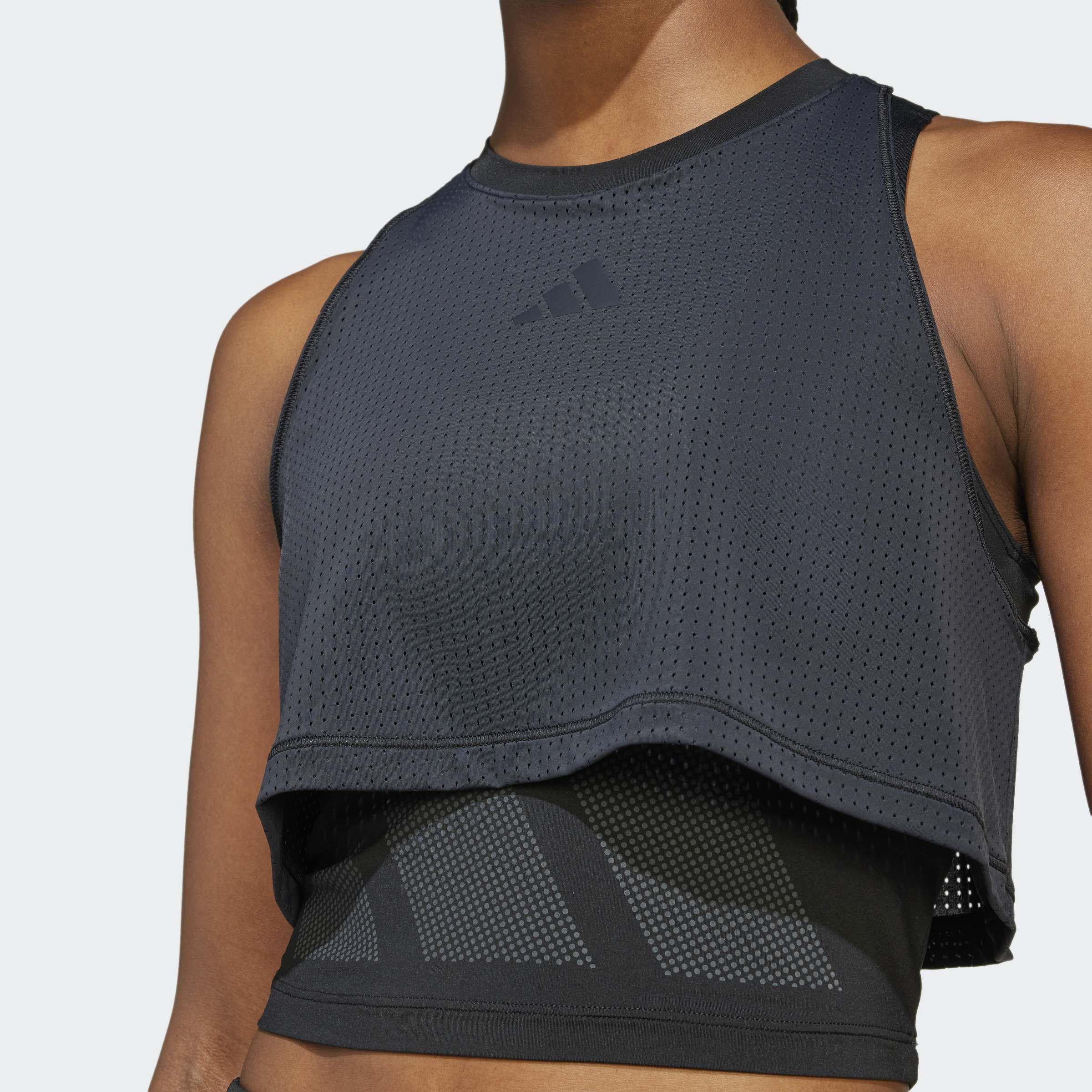 Cool Intensity 2-In-1 Workout Tank Top, Black, A901_ONE, large image number 2