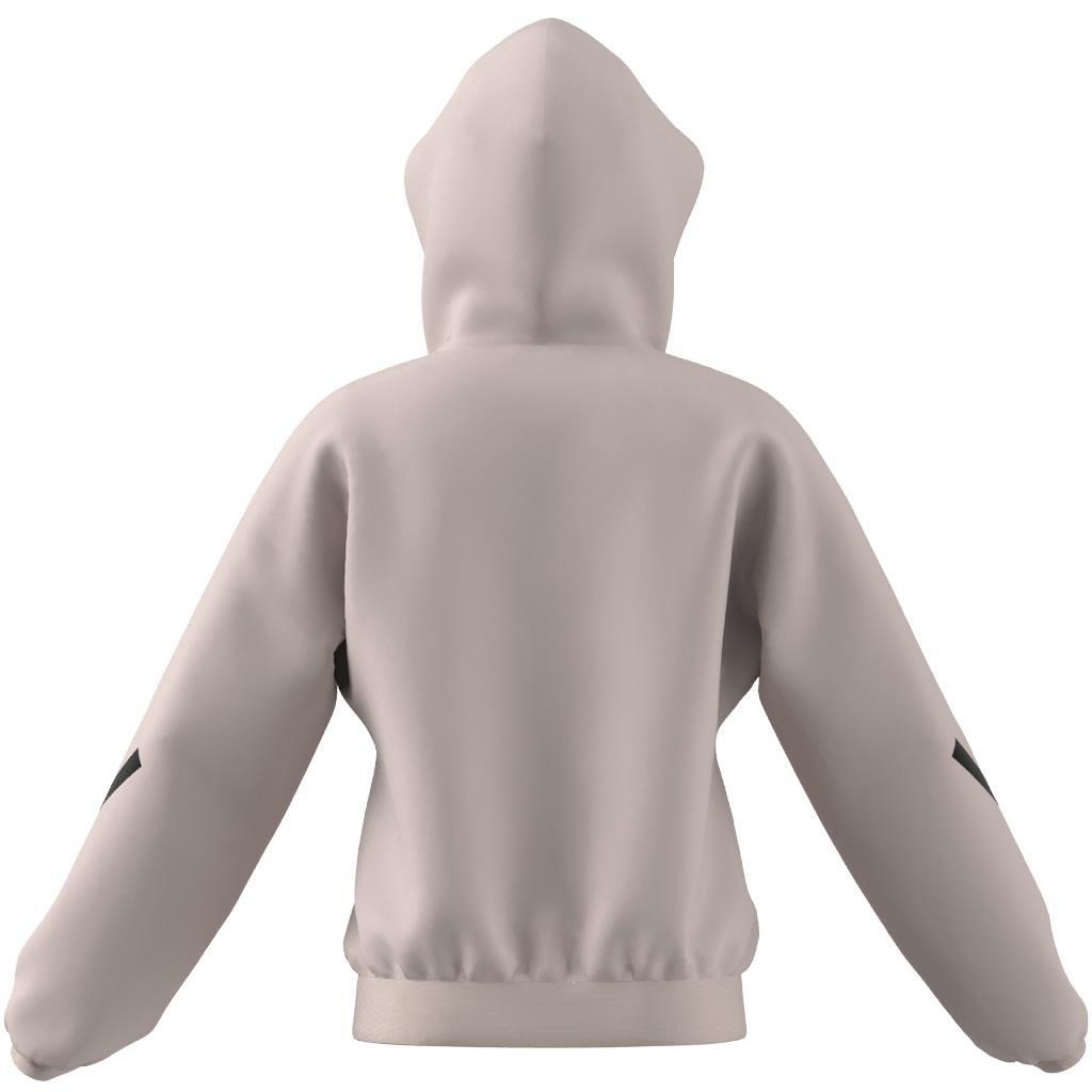 Unisex Kids Z.N.E. Full Zip Hoodie, Pink, A901_ONE, large image number 12