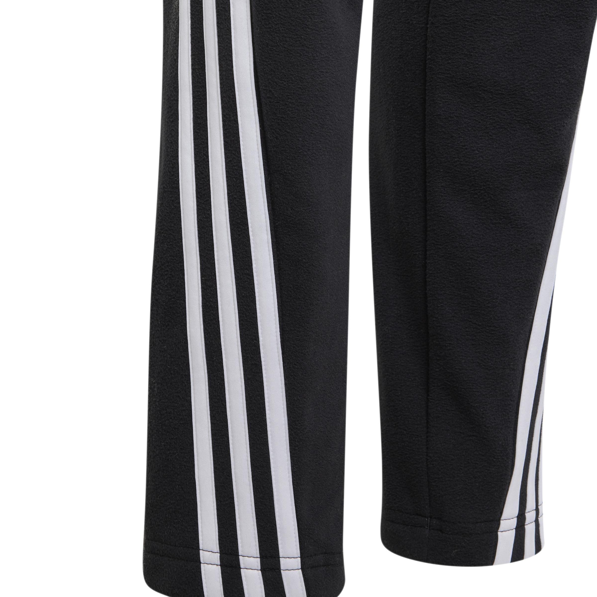 Unisex Kids Future Icons Fleece Tracksuit Bottoms, Black, A901_ONE, large image number 5