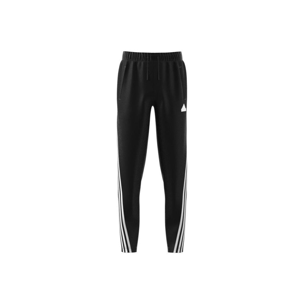 Unisex Kids Future Icons Fleece Tracksuit Bottoms, Black, A901_ONE, large image number 6