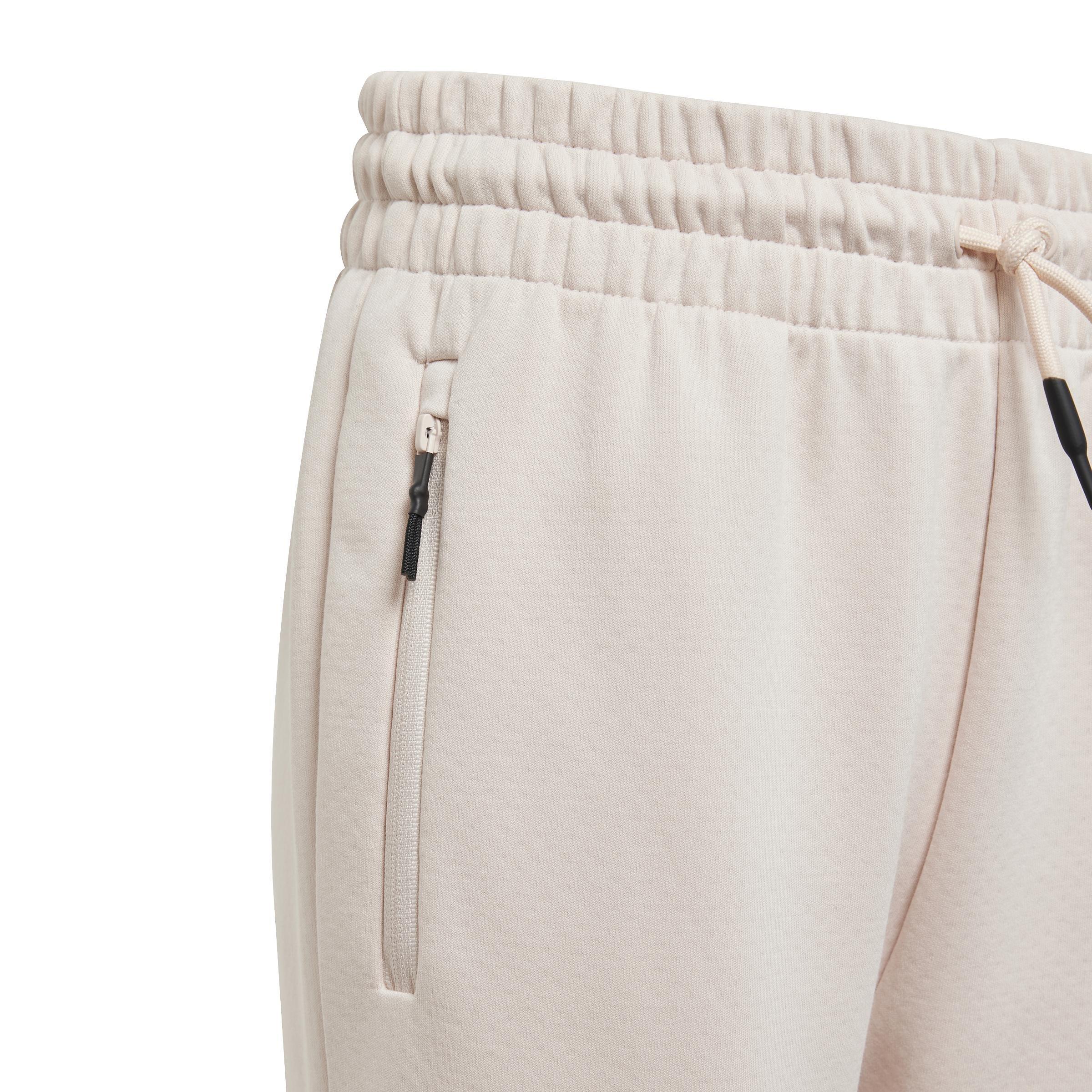 Unisex Kids adidas Z.N.E. Tapered-Leg Tracksuit Bottoms, Pink, , large image number 4