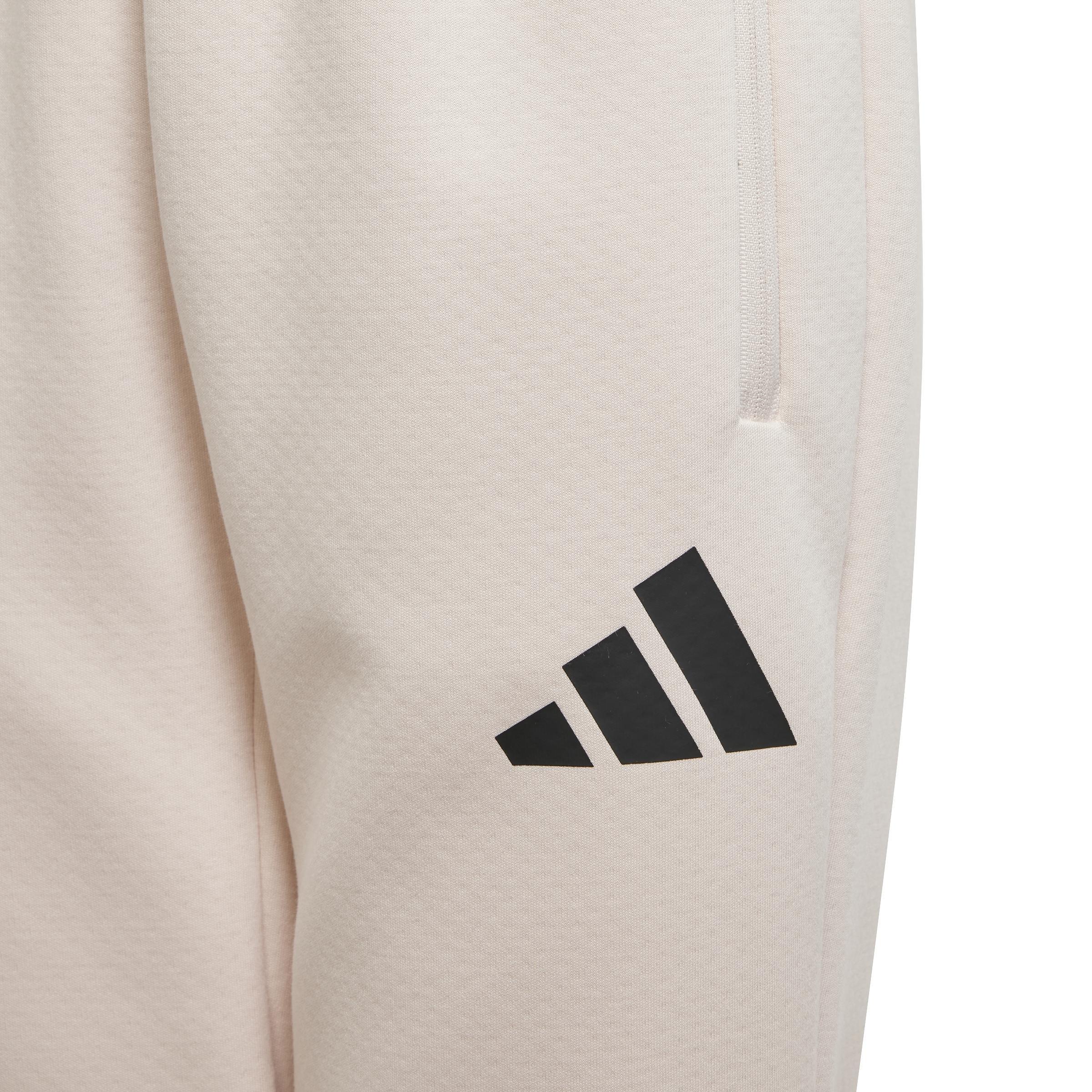 Unisex Kids adidas Z.N.E. Tapered-Leg Tracksuit Bottoms, Pink, , large image number 5