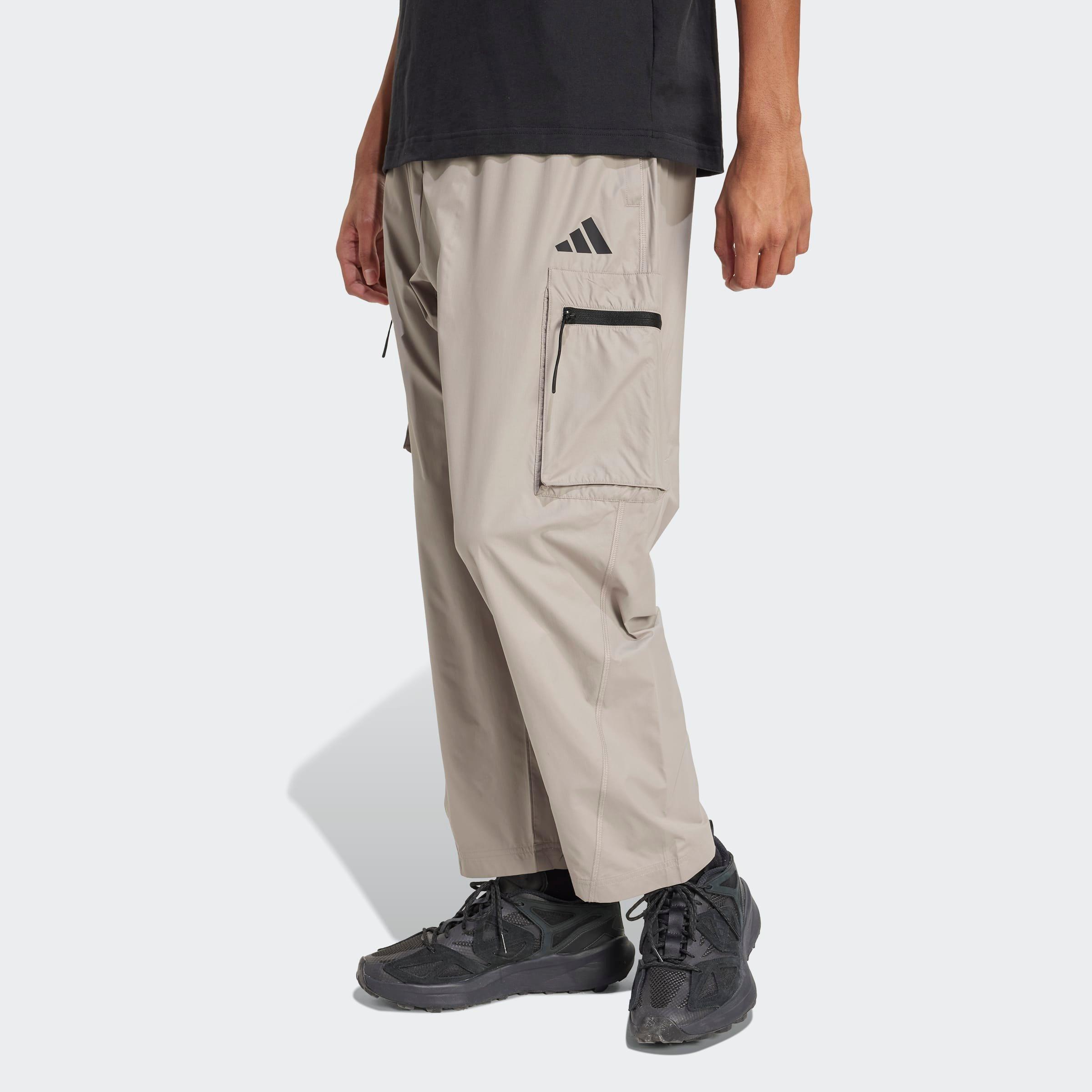 City Escape Lightweight Cargo Tracksuit Bottoms, Beige, A901_ONE, large image number 2