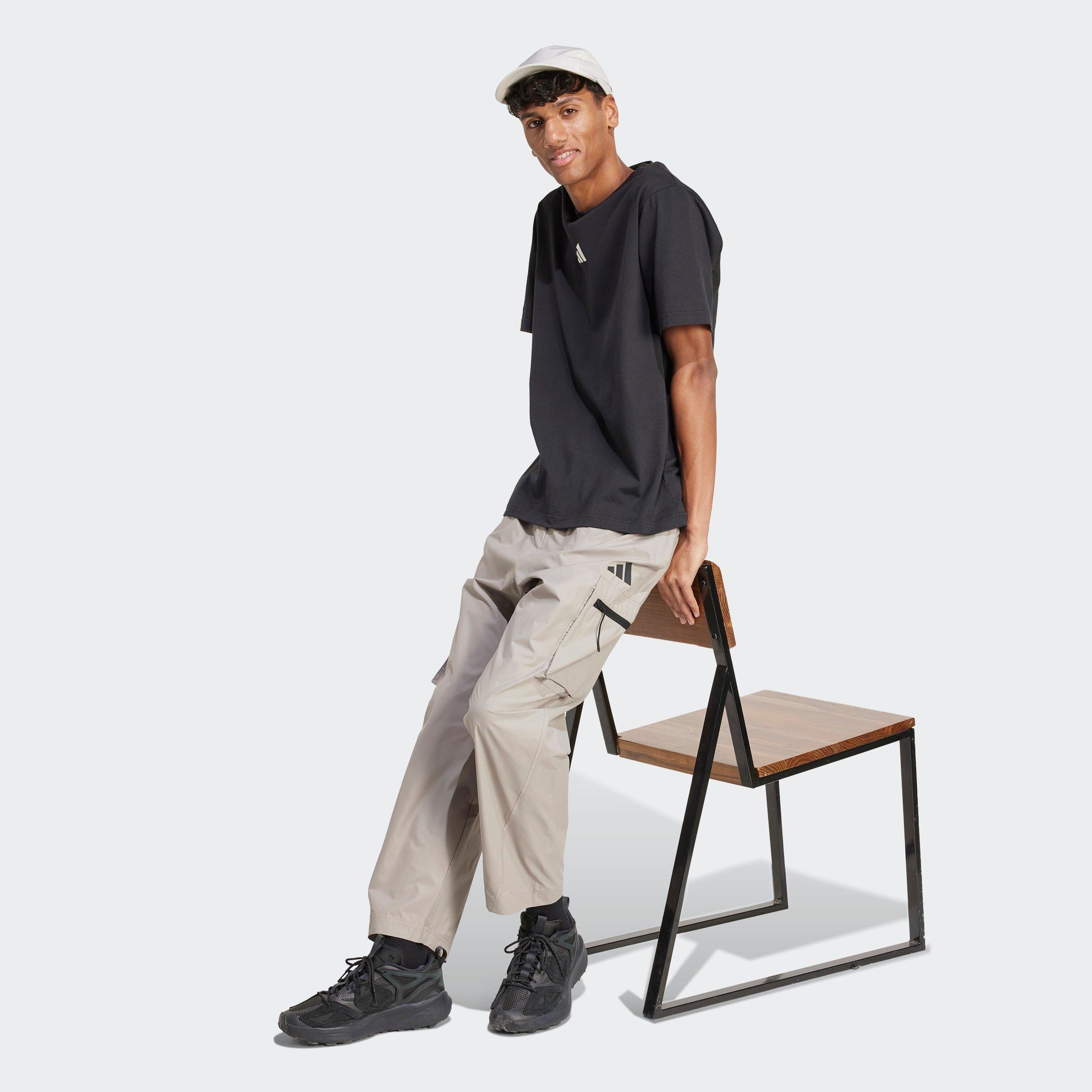 City Escape Lightweight Cargo Tracksuit Bottoms, Beige, A901_ONE, large image number 3