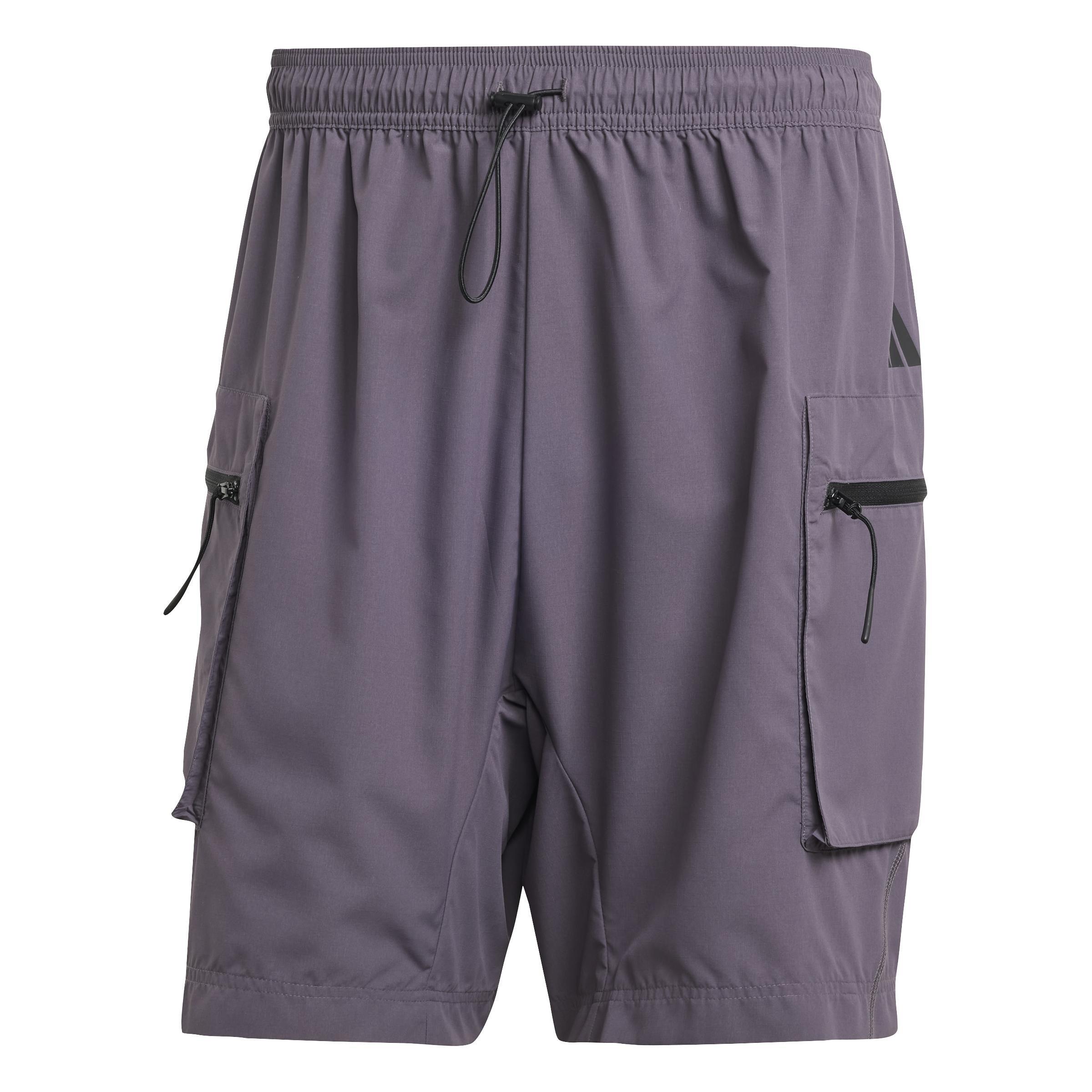 City Escape Woven Shorts, Grey