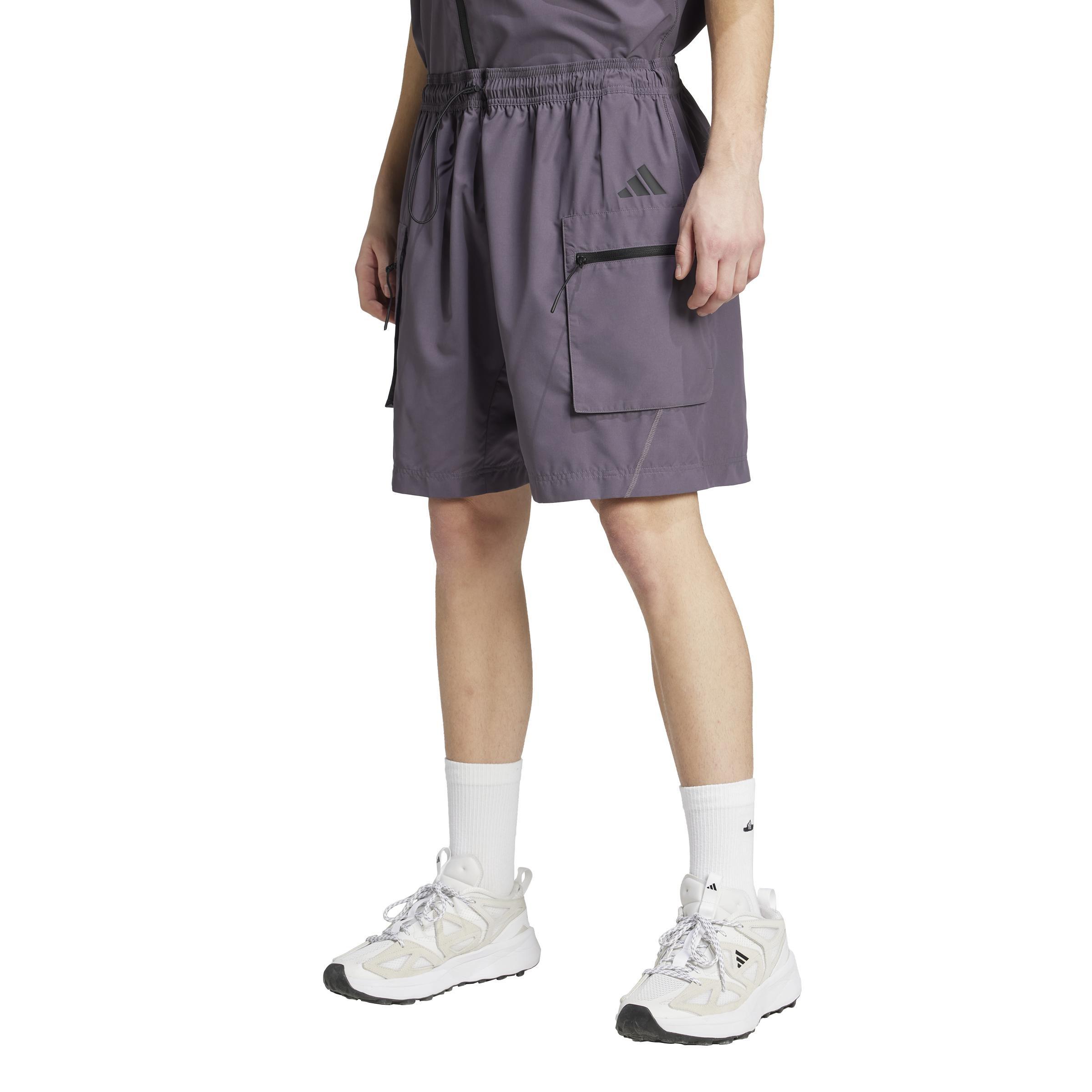 City Escape Woven Shorts, Grey, A901_ONE, large image number 10