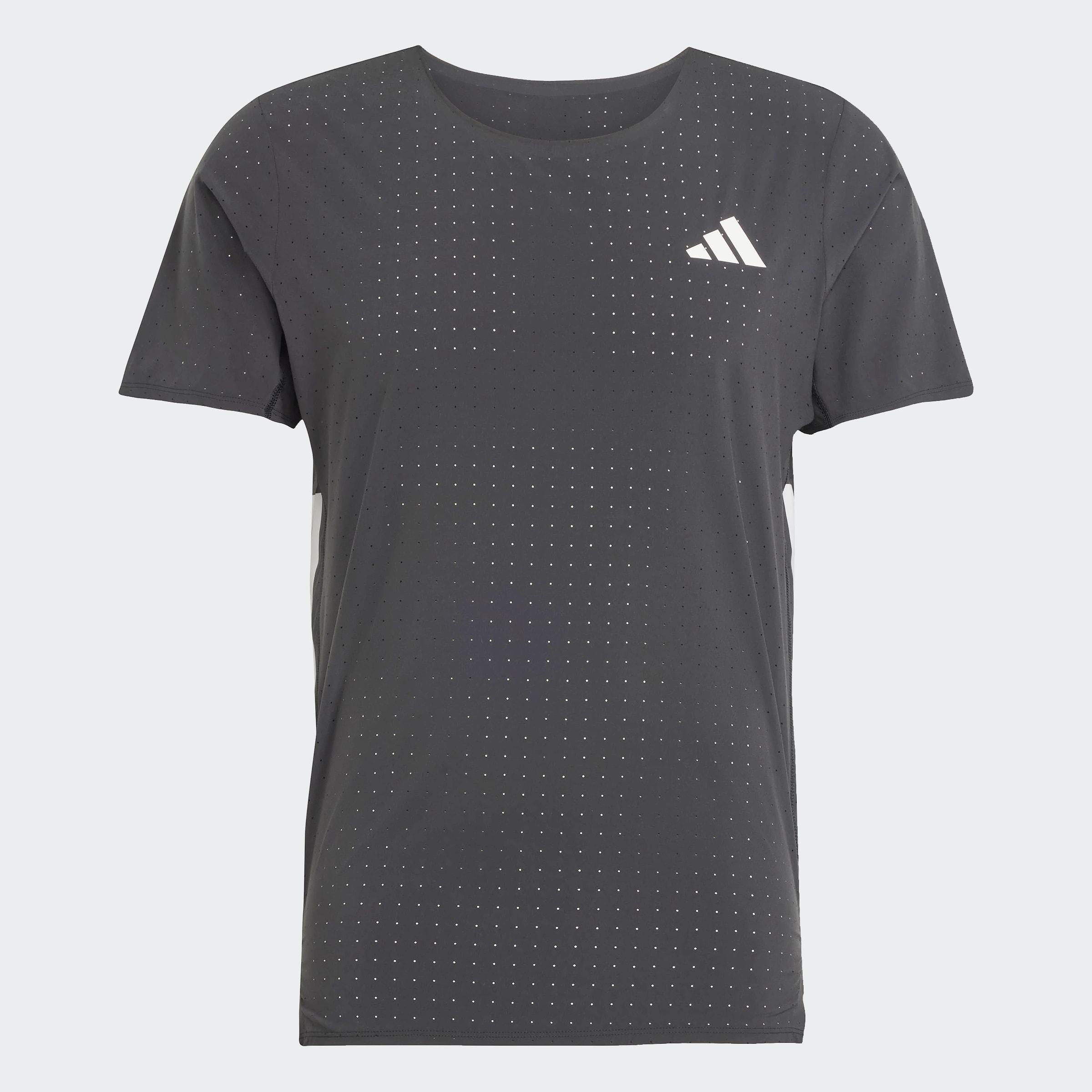 Adizero Running T-Shirt, Black, A901_ONE, large image number 1