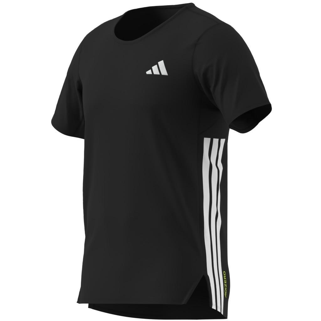 Adizero Running T-Shirt, Black, A901_ONE, large image number 8