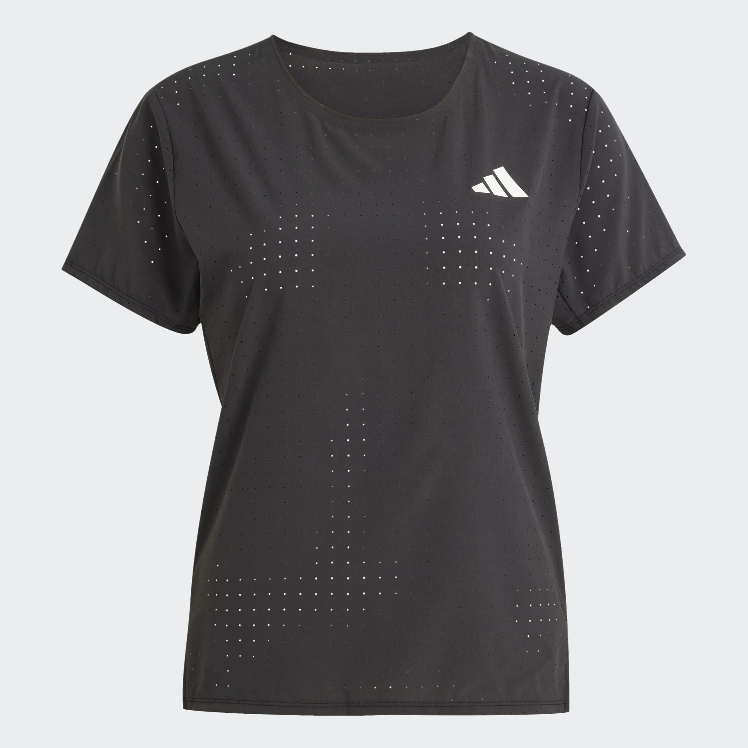 Adizero Running Tee, Black, A901_ONE, large image number 2