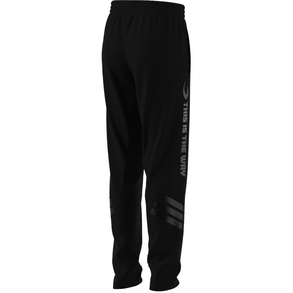 Kids Unisex adidas x Star Wars The Mandalorian Joggers, Black, A901_ONE, large image number 12
