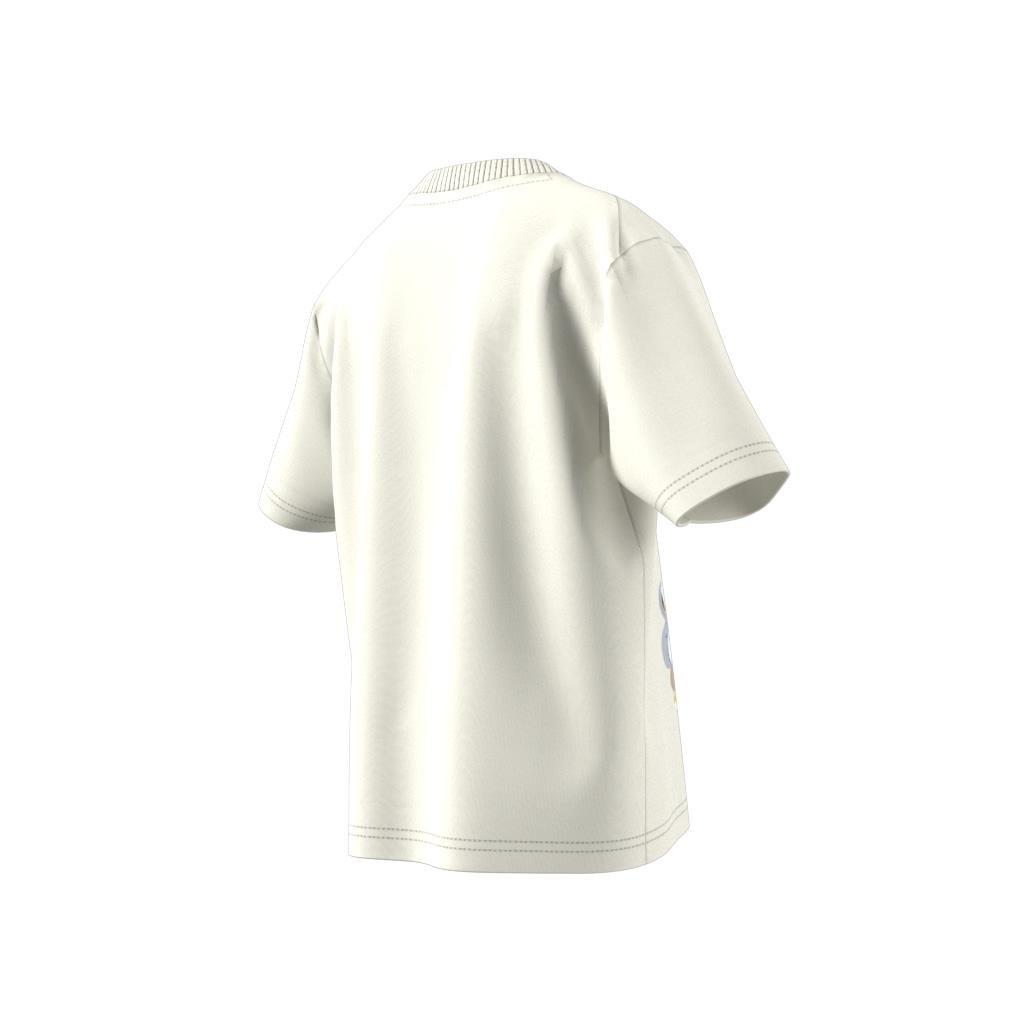 Kids Unisex adidas x Disney Mickey Mouse Tee, White, A901_ONE, large image number 12