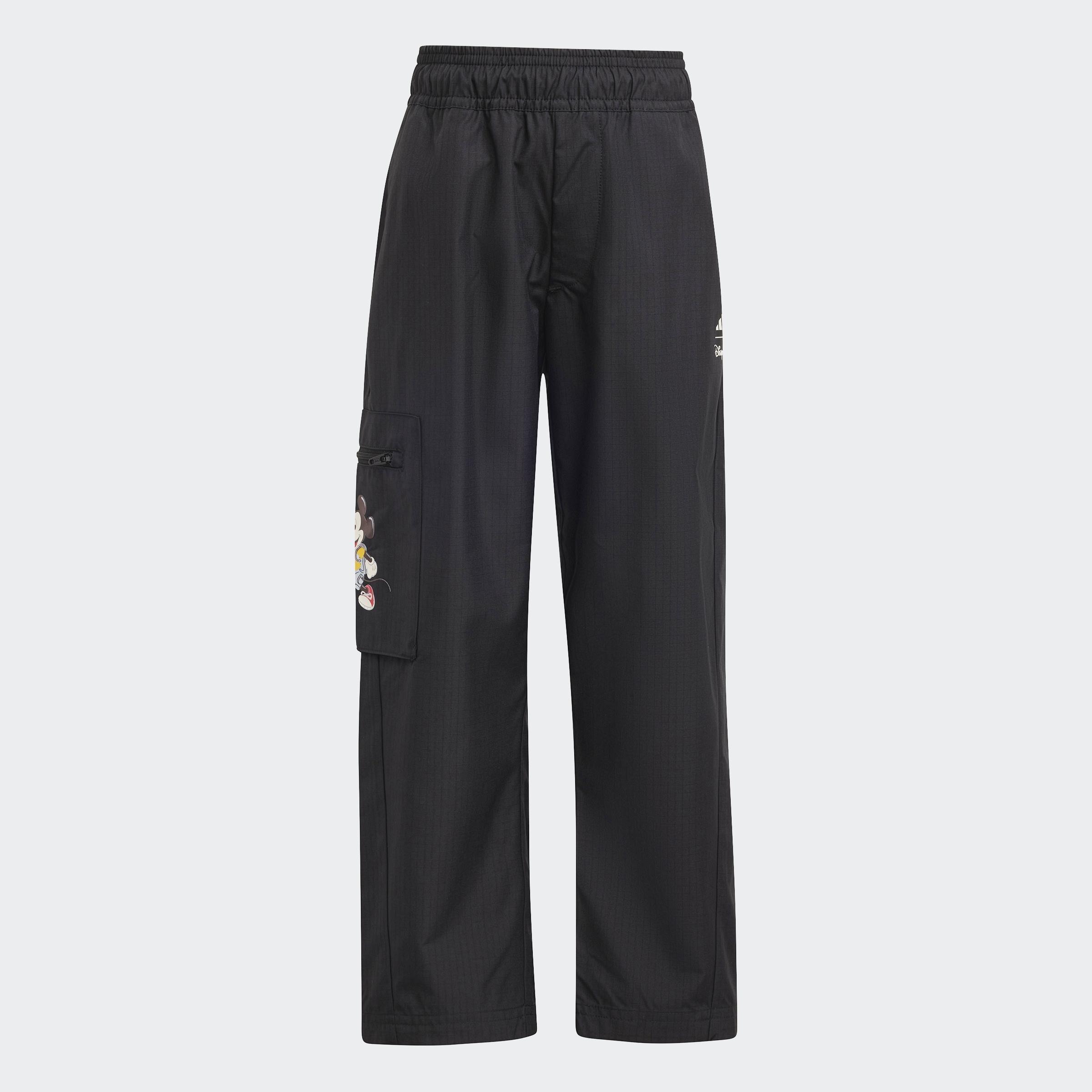 Kids Unisex Adidas Disney Mickey Mouse Pant, Black, A901_ONE, large image number 2