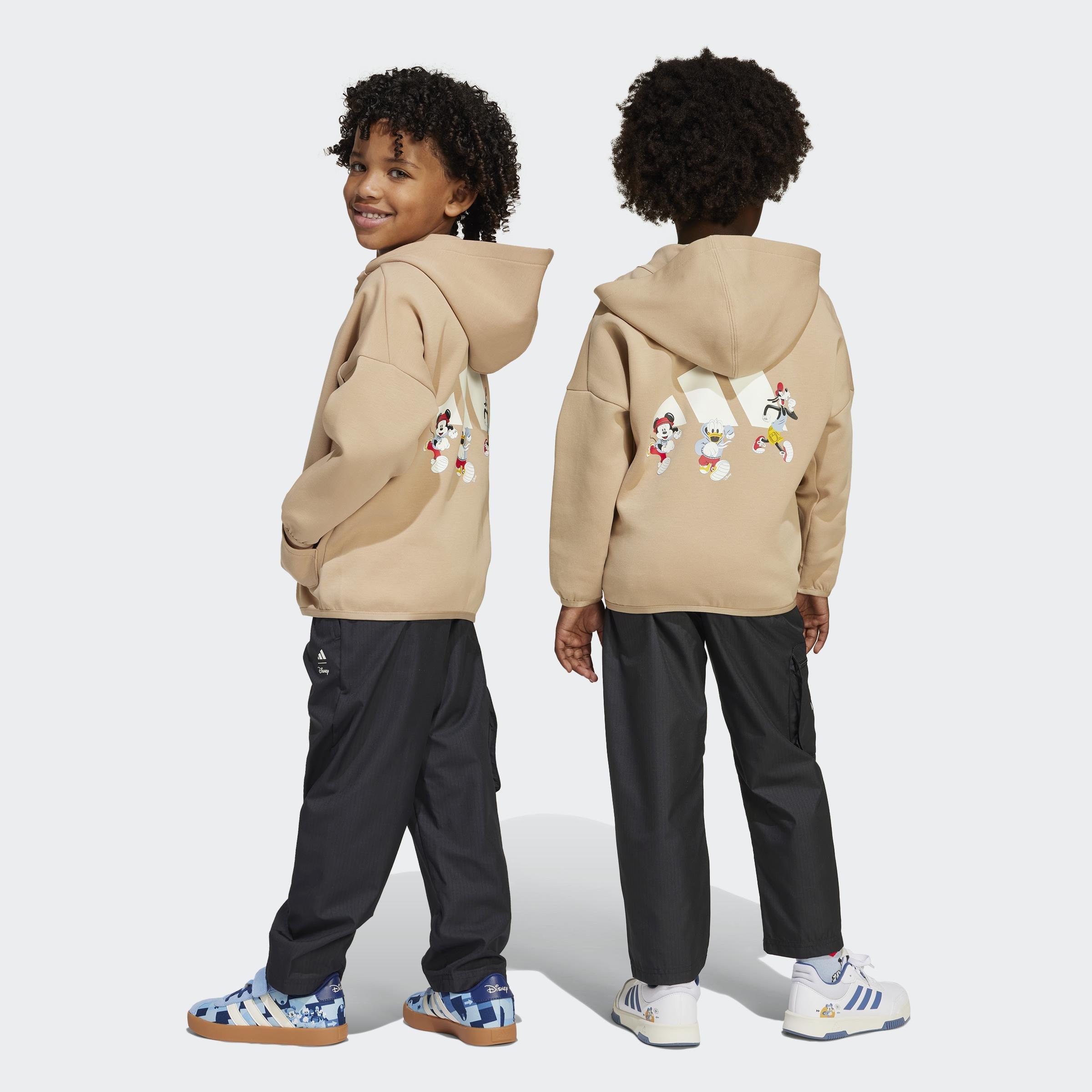 Kids Unisex Adidas Disney Mickey Mouse Pant, Black, A901_ONE, large image number 6