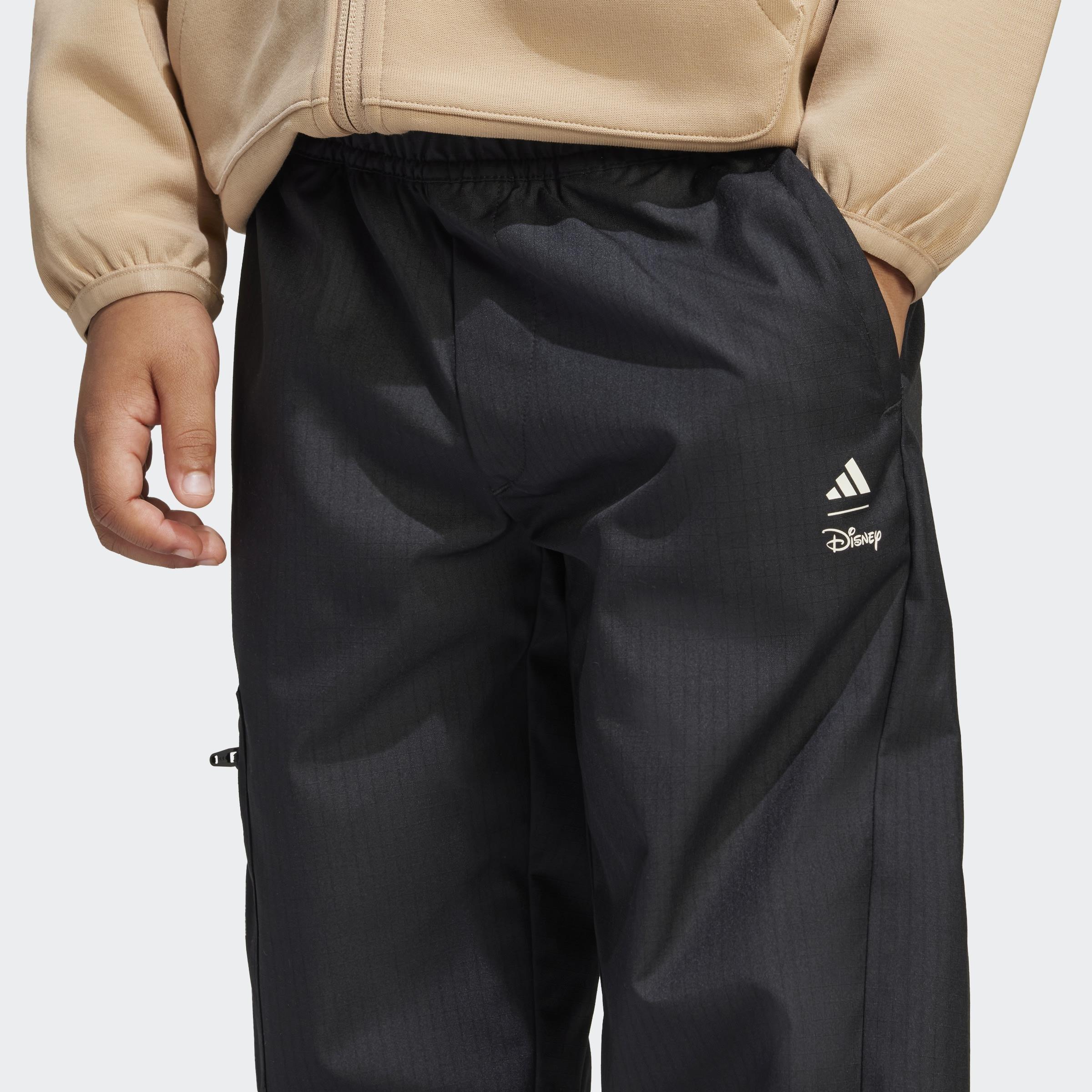 Kids Unisex Adidas Disney Mickey Mouse Pant, Black, A901_ONE, large image number 9