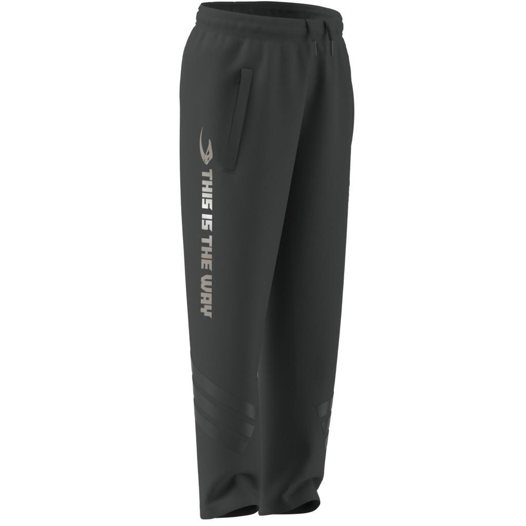 Kids Unisex adidas x Star Wars The Mandalorian Joggers, Green, A901_ONE, large image number 12