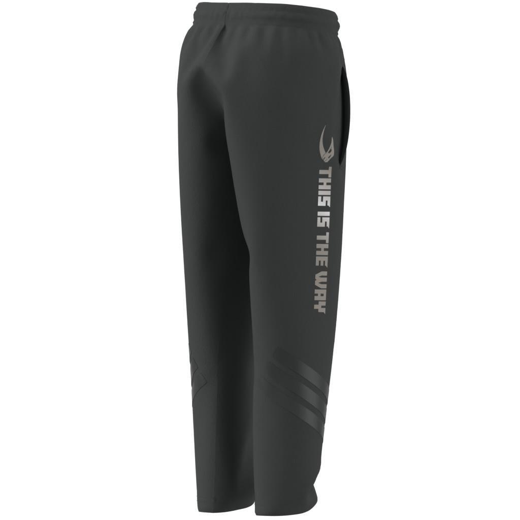 Kids Unisex adidas x Star Wars The Mandalorian Joggers, Green, A901_ONE, large image number 13